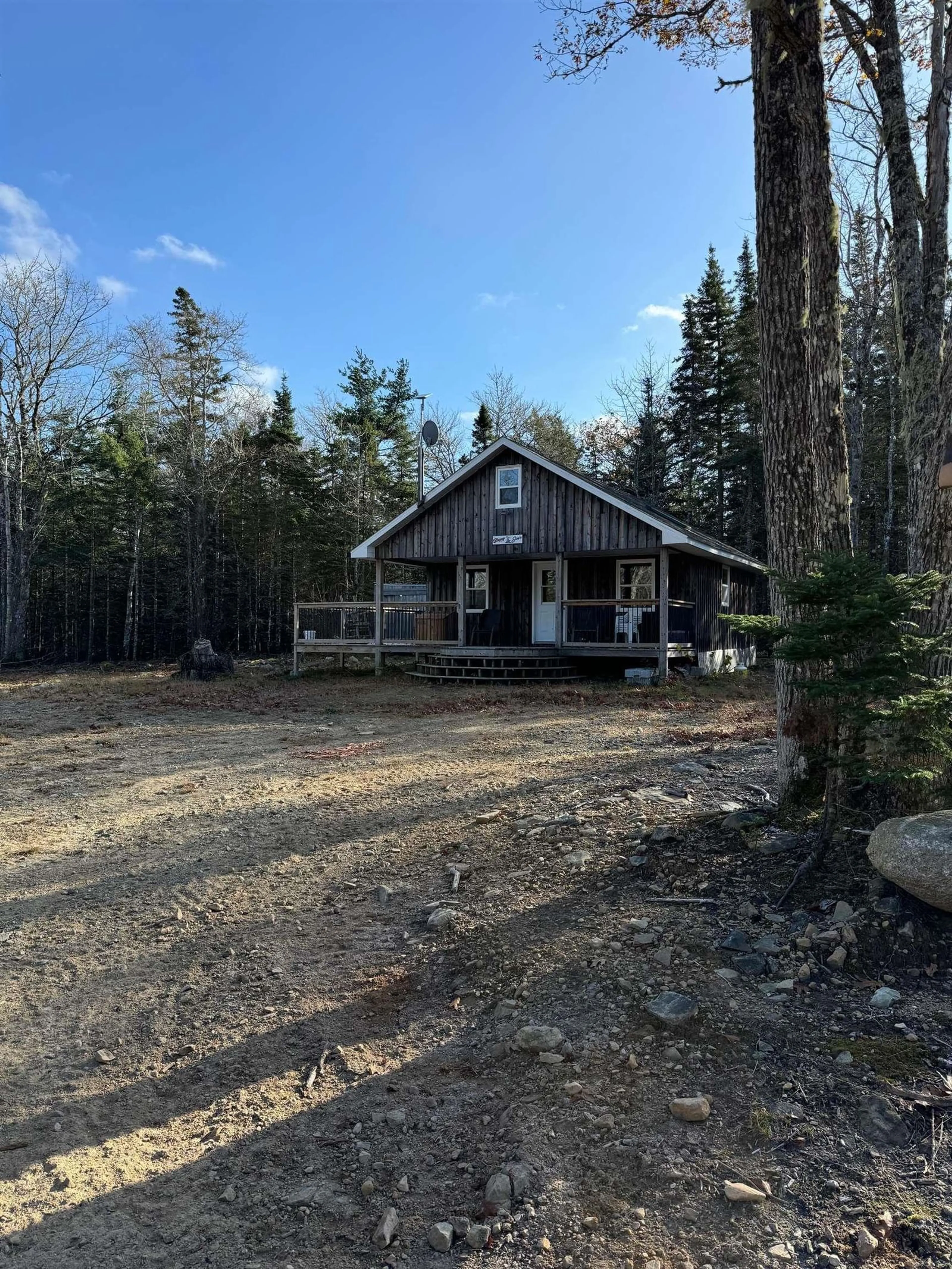 Frontside or backside of a home, cottage for Grant 12417 Rushy Lake, Jacksons Mountain Nova Scotia B0W 3M0