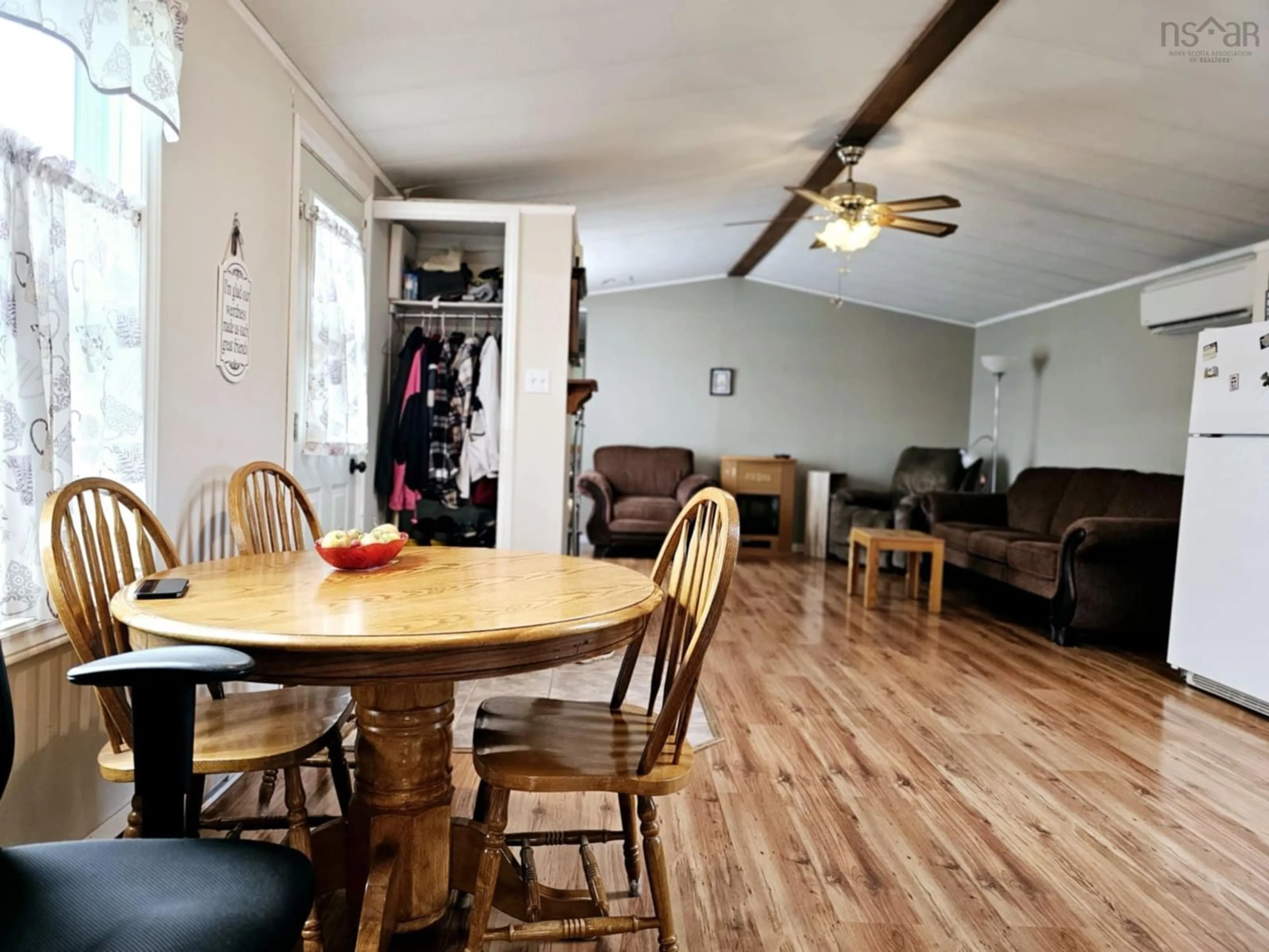 A pic of a room, wood floors for 1460 Salmon River Rd, Salmon River Nova Scotia B6L 4E2