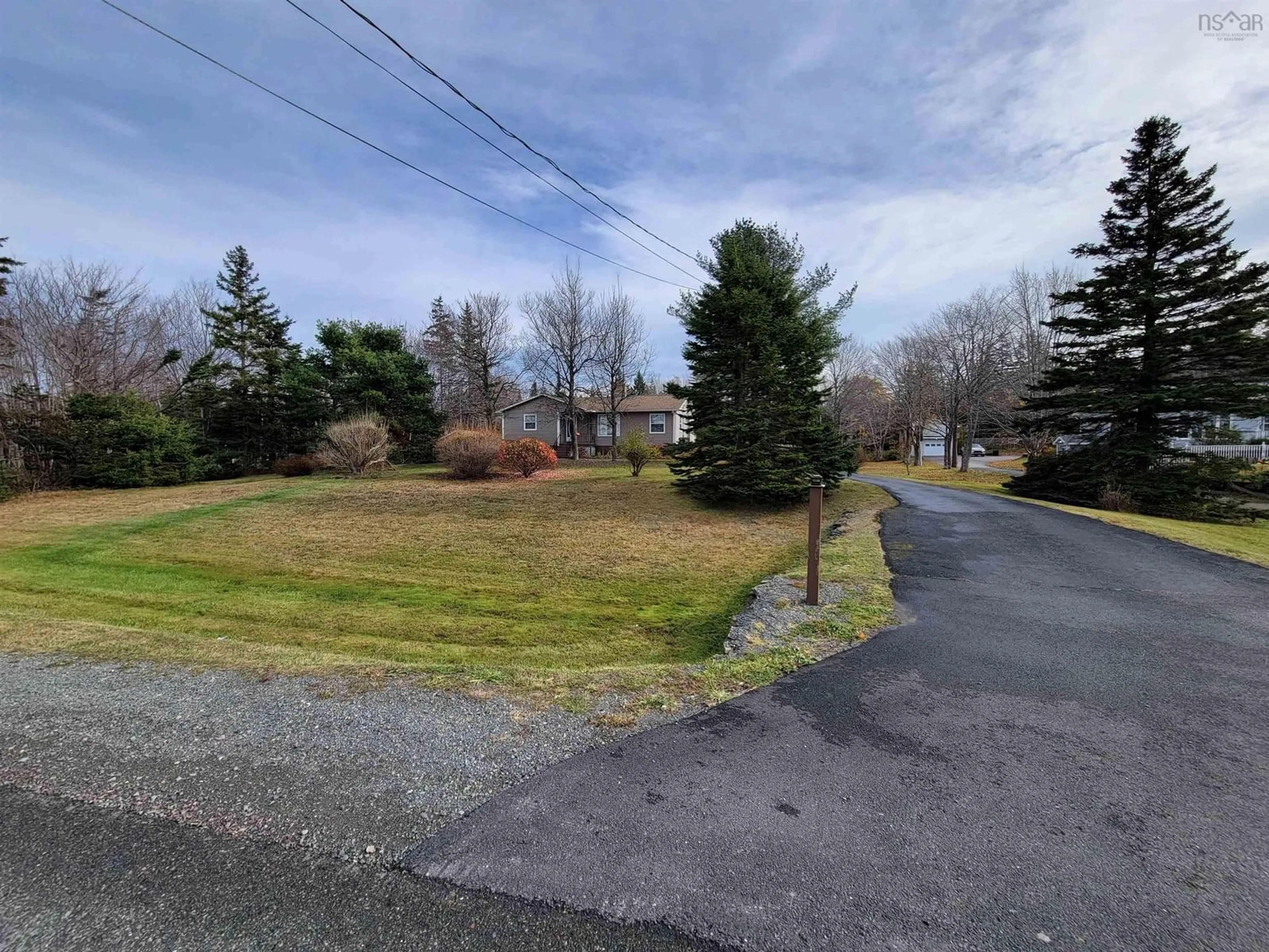 Frontside or backside of a home, the street view for 103 Hills Rd, Albert Bridge Nova Scotia B1K 3E2