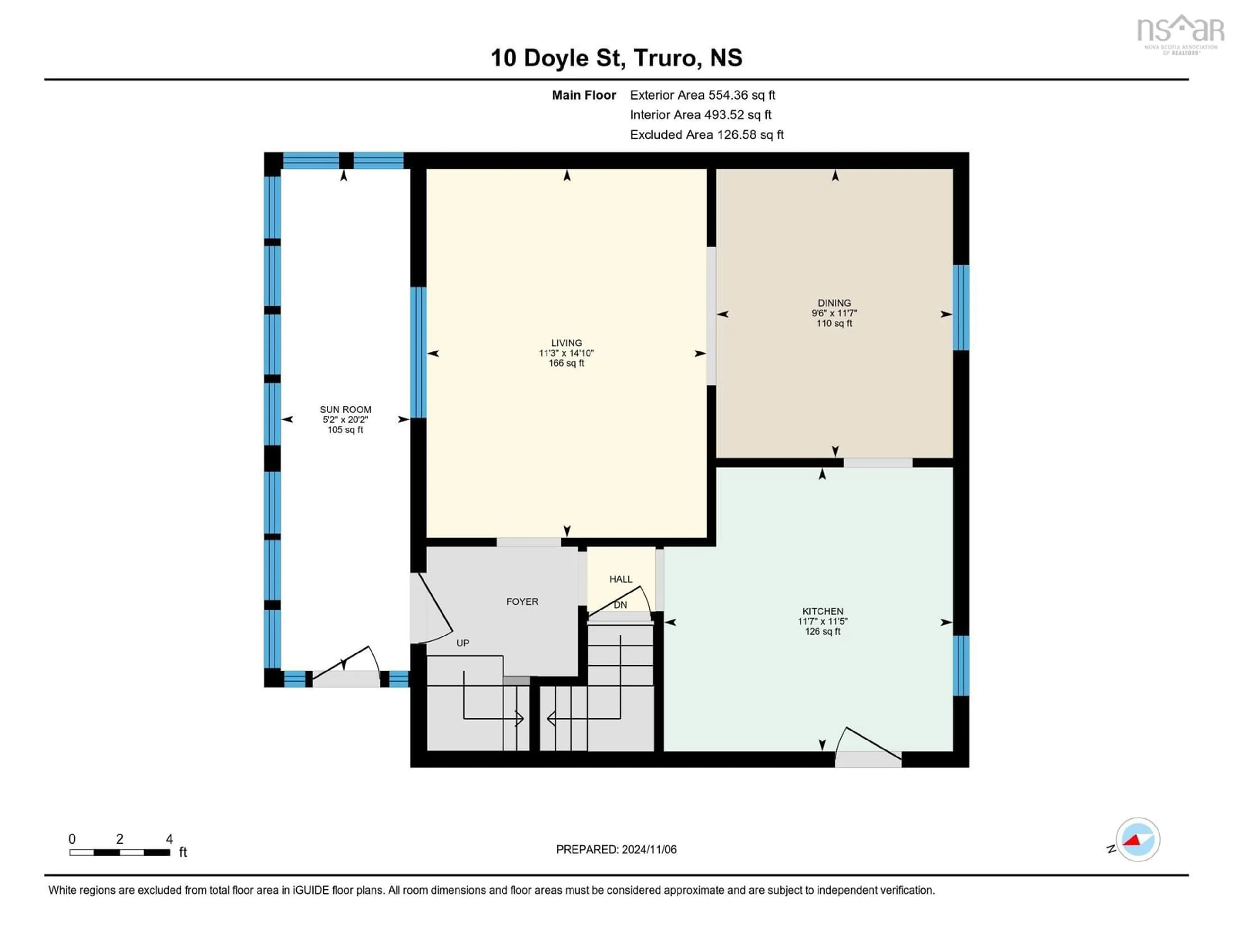 Floor plan for 10 Doyle St, Truro Nova Scotia B2N 2G6