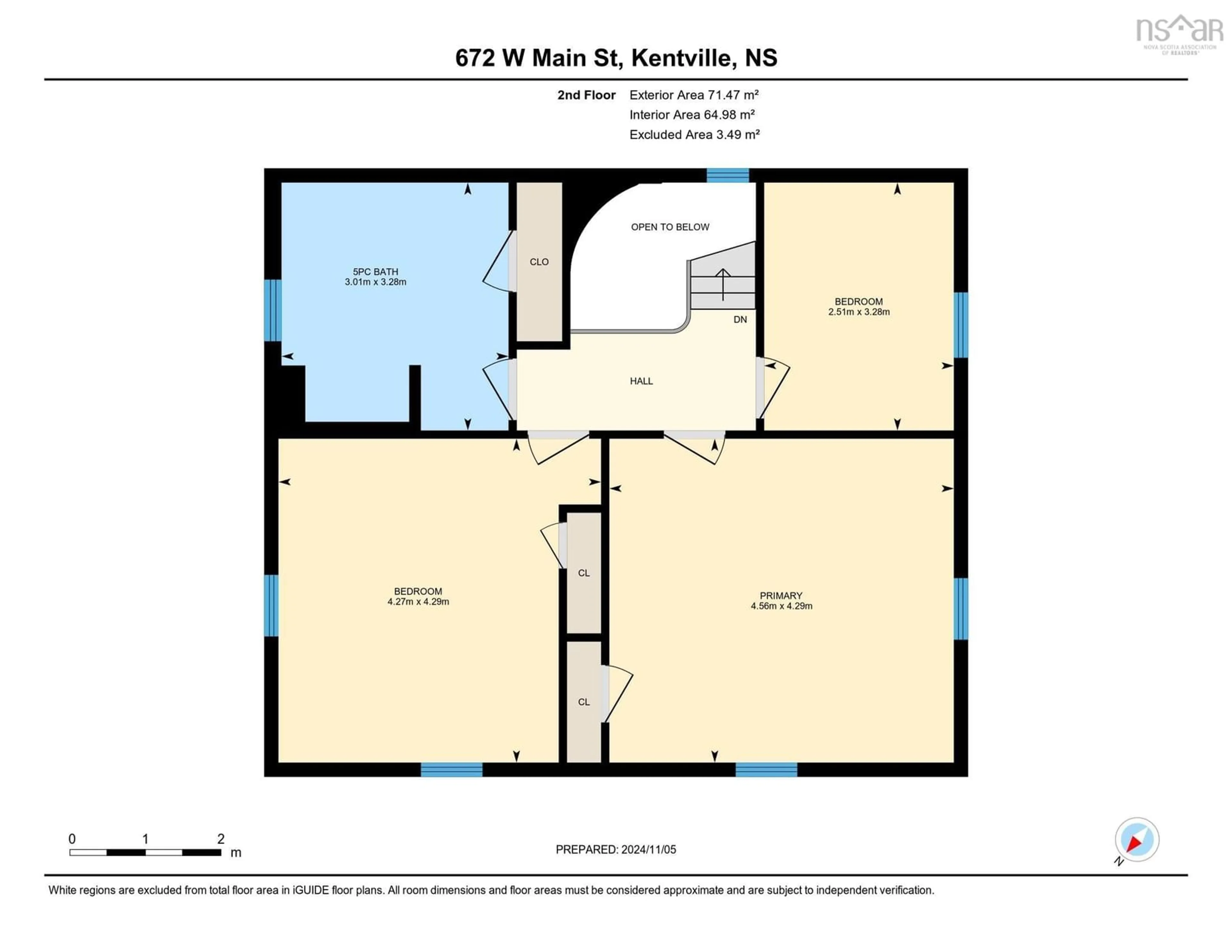 Floor plan for 672 West Main St, Kentville Nova Scotia B4N 1L7