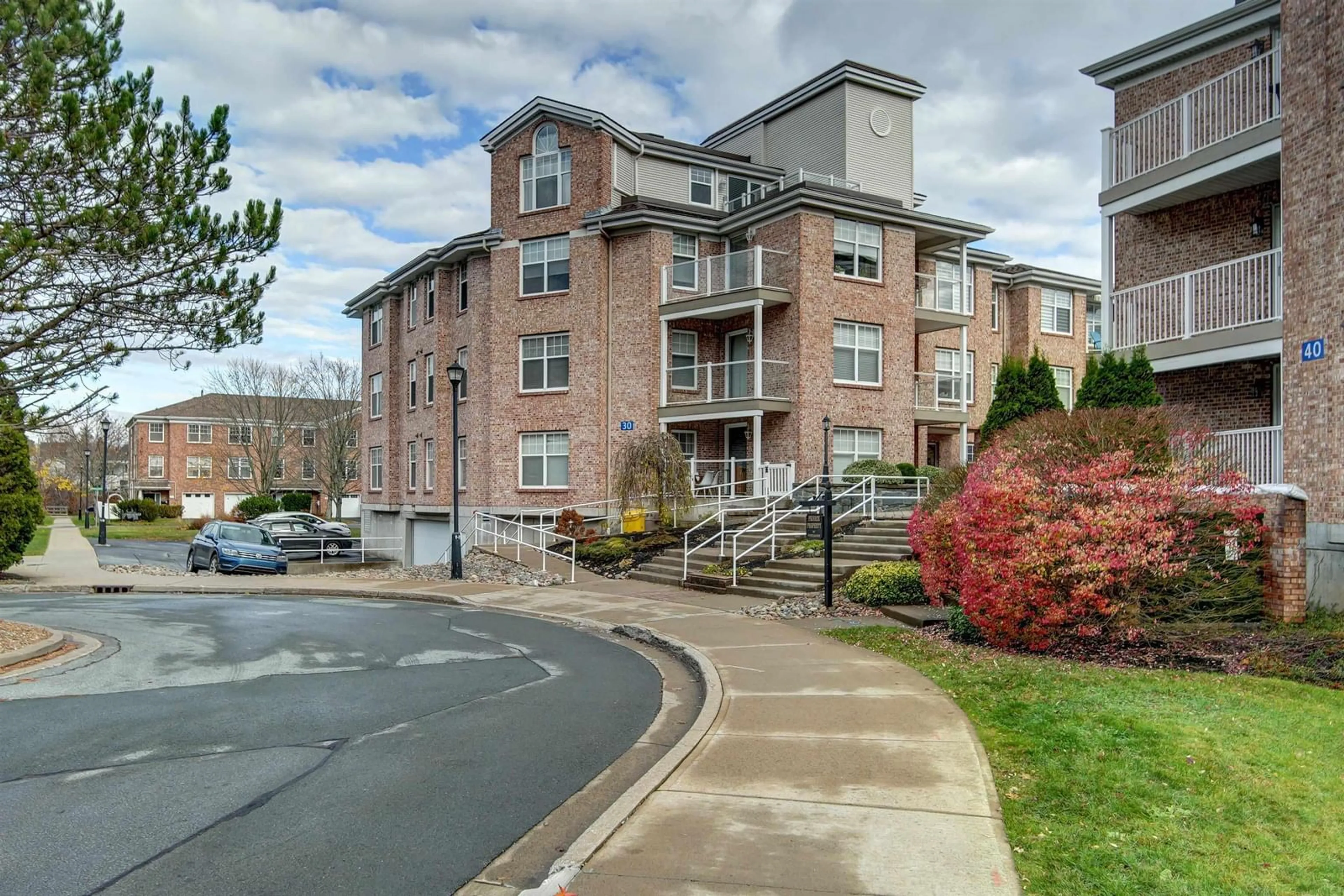 A pic from exterior of the house or condo, the front or back of building for 30 Waterfront Dr #206, Bedford Nova Scotia B4H 4H2