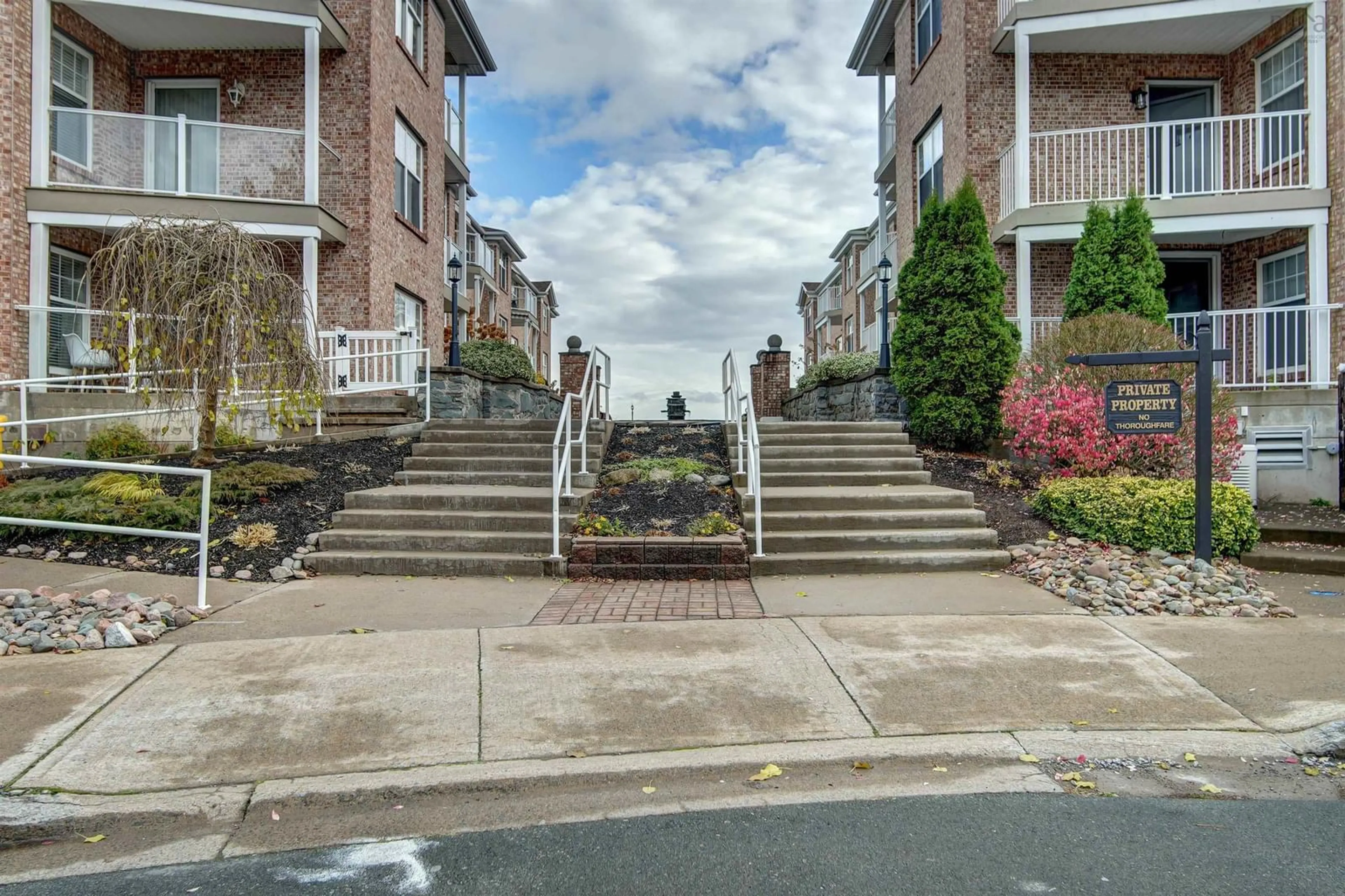 A pic from exterior of the house or condo, the street view for 30 Waterfront Dr #206, Bedford Nova Scotia B4H 4H2