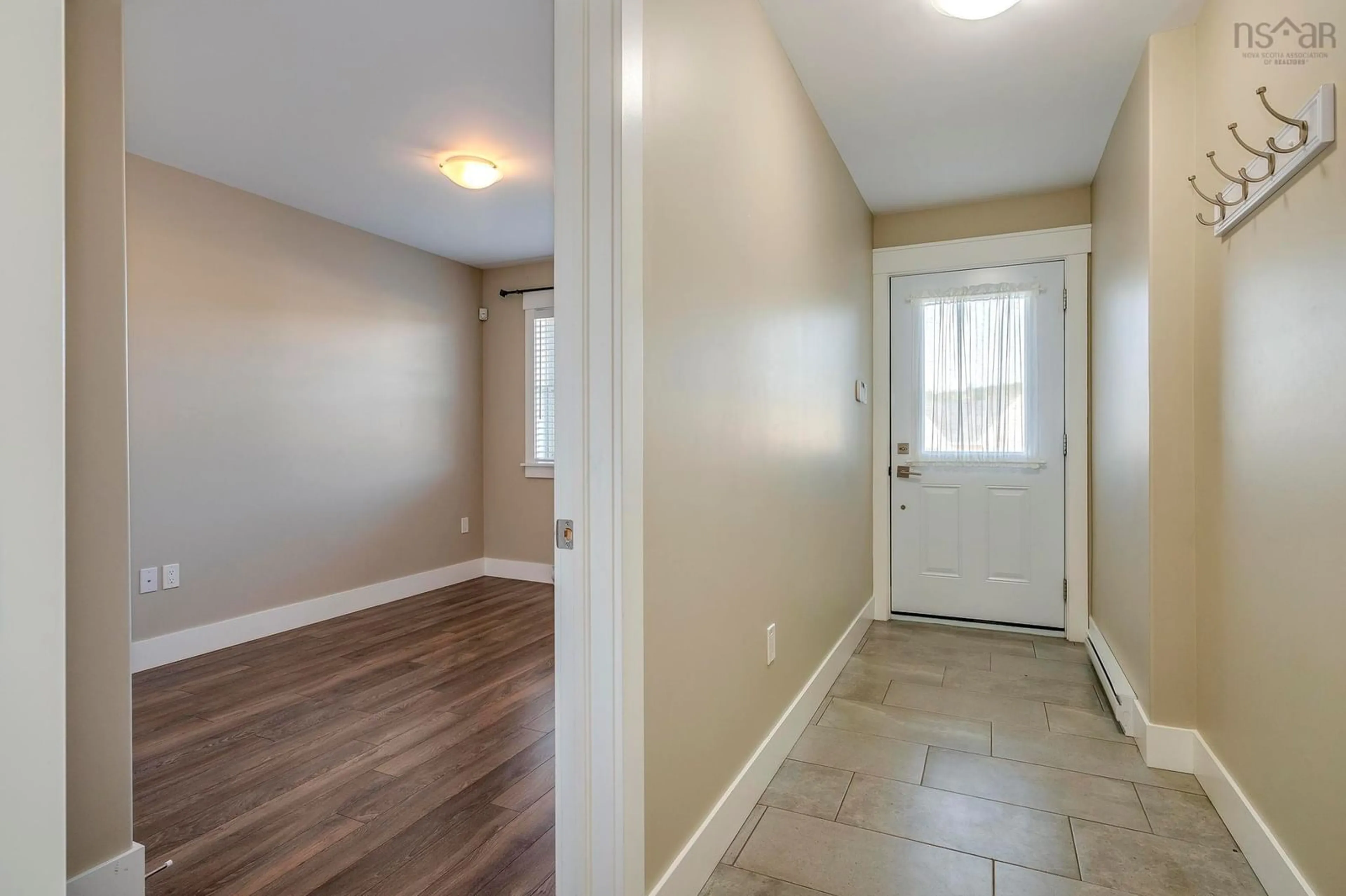 Indoor entryway, wood floors for 61 Founders Crt, Porters Lake Nova Scotia B3E 0C1