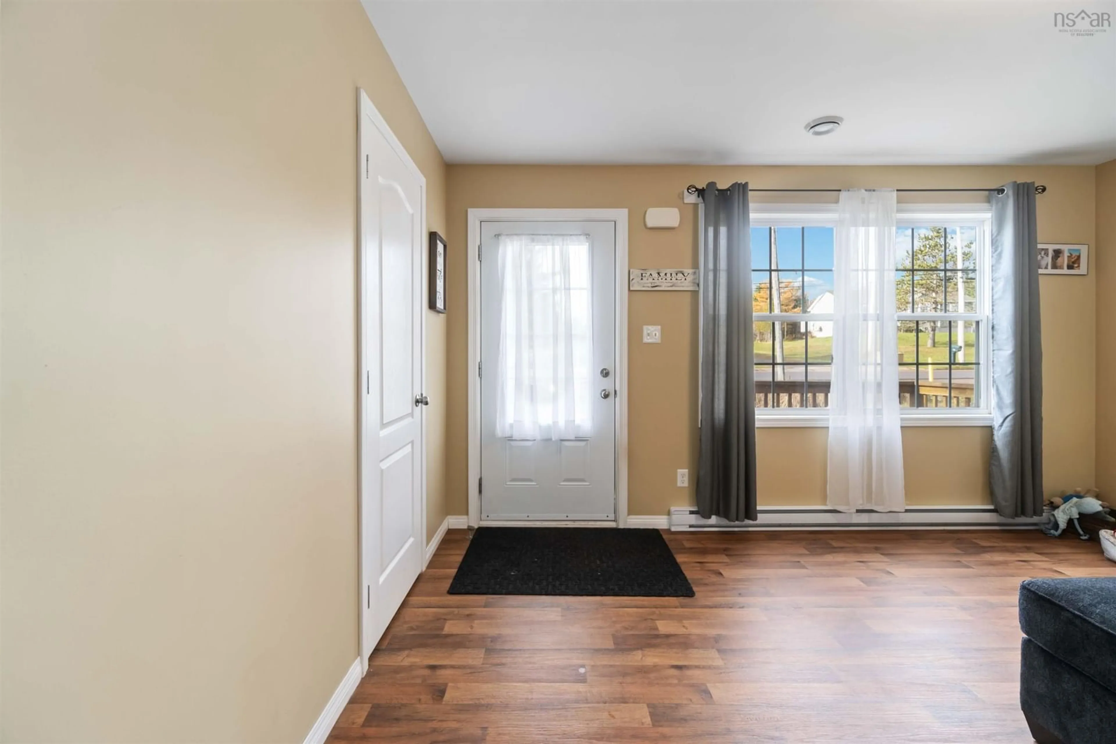 Indoor entryway, wood floors for 641/643 Truro Heights Rd, Truro Heights Nova Scotia B6L 1Y3