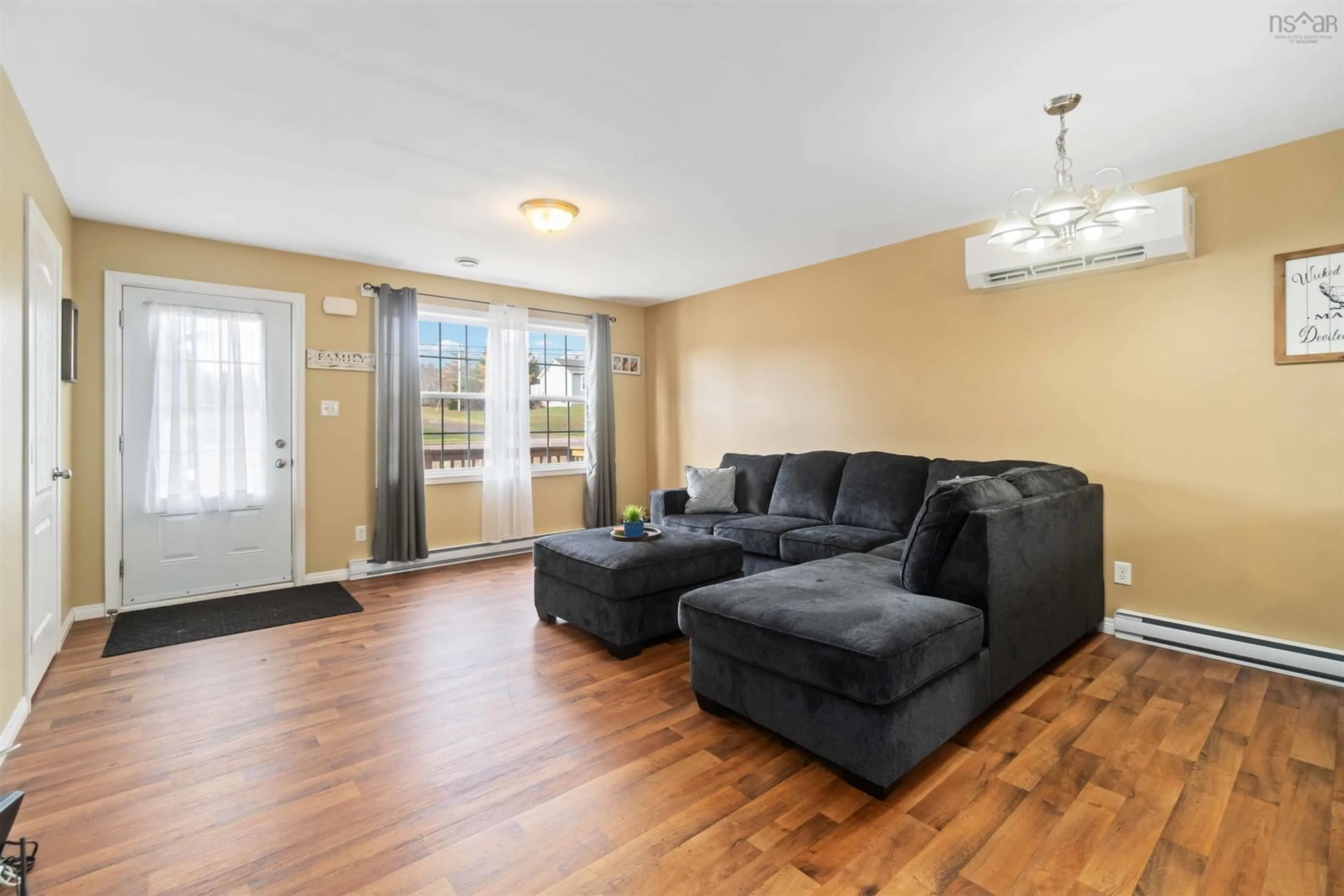 Living room, wood floors for 641/643 Truro Heights Rd, Truro Heights Nova Scotia B6L 1Y3