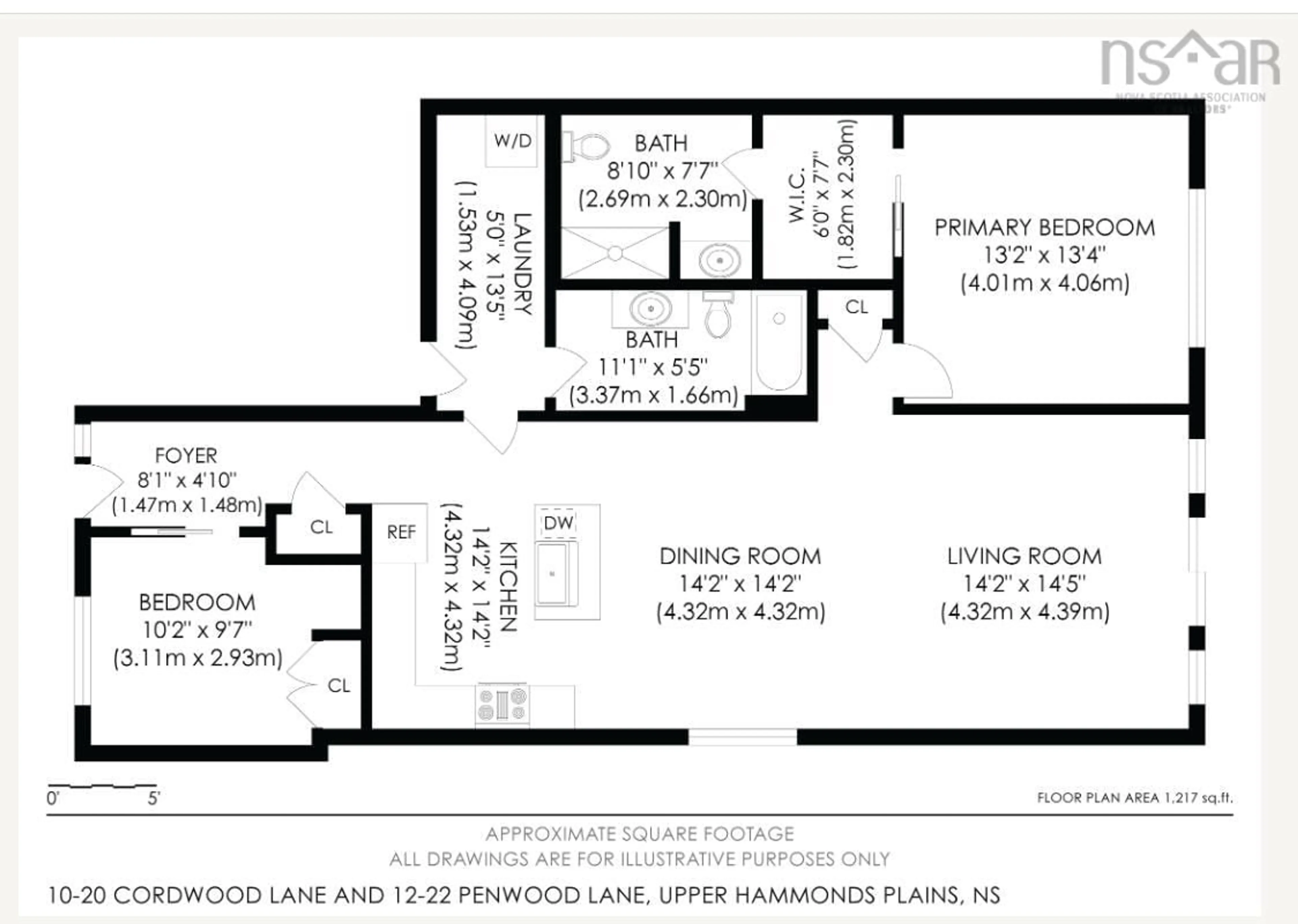 Floor plan for Penwood & Cordwood Lane, Upper Hammonds Plains Nova Scotia B4B 2H9