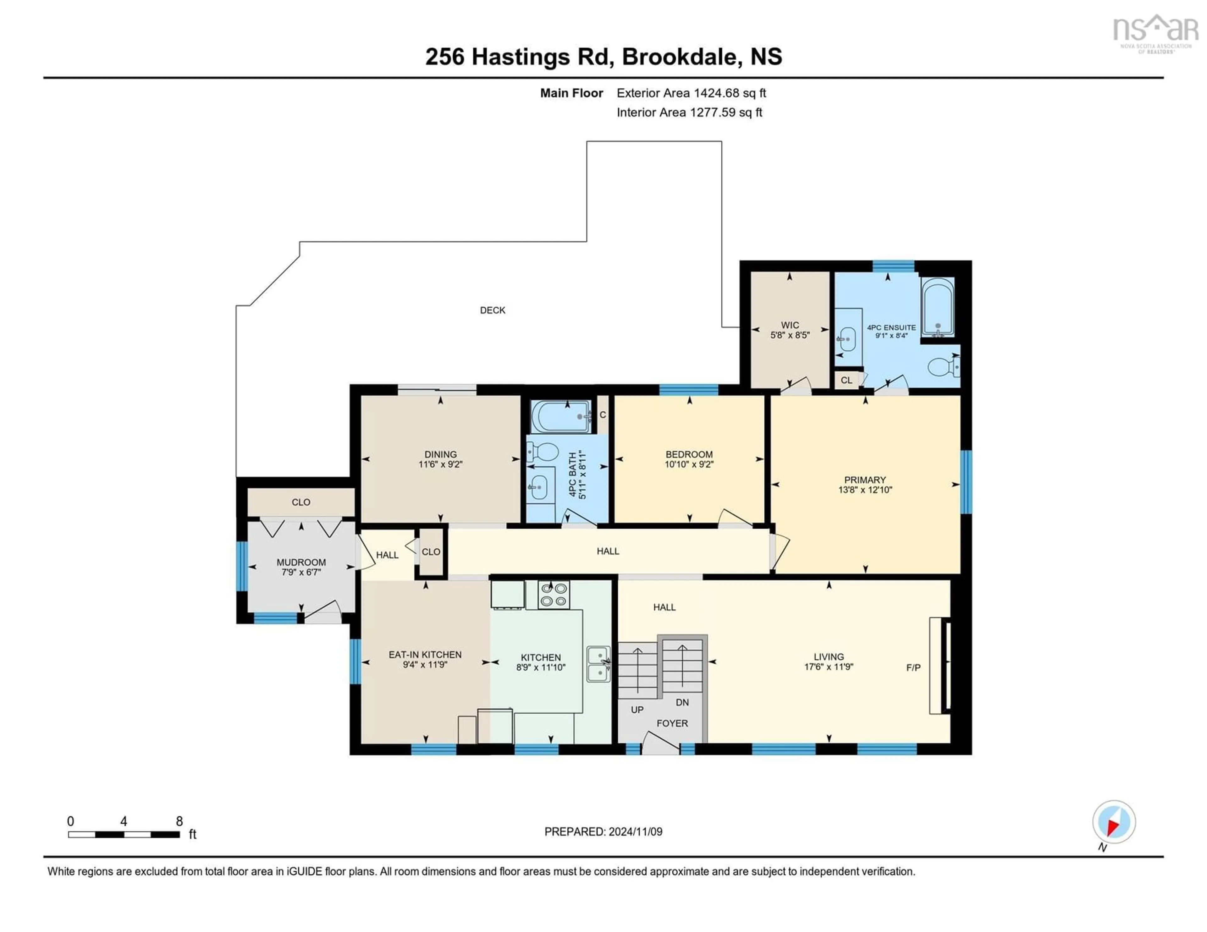 Floor plan for 256 Hastings Rd, Brookdale Nova Scotia B4H 3Y1