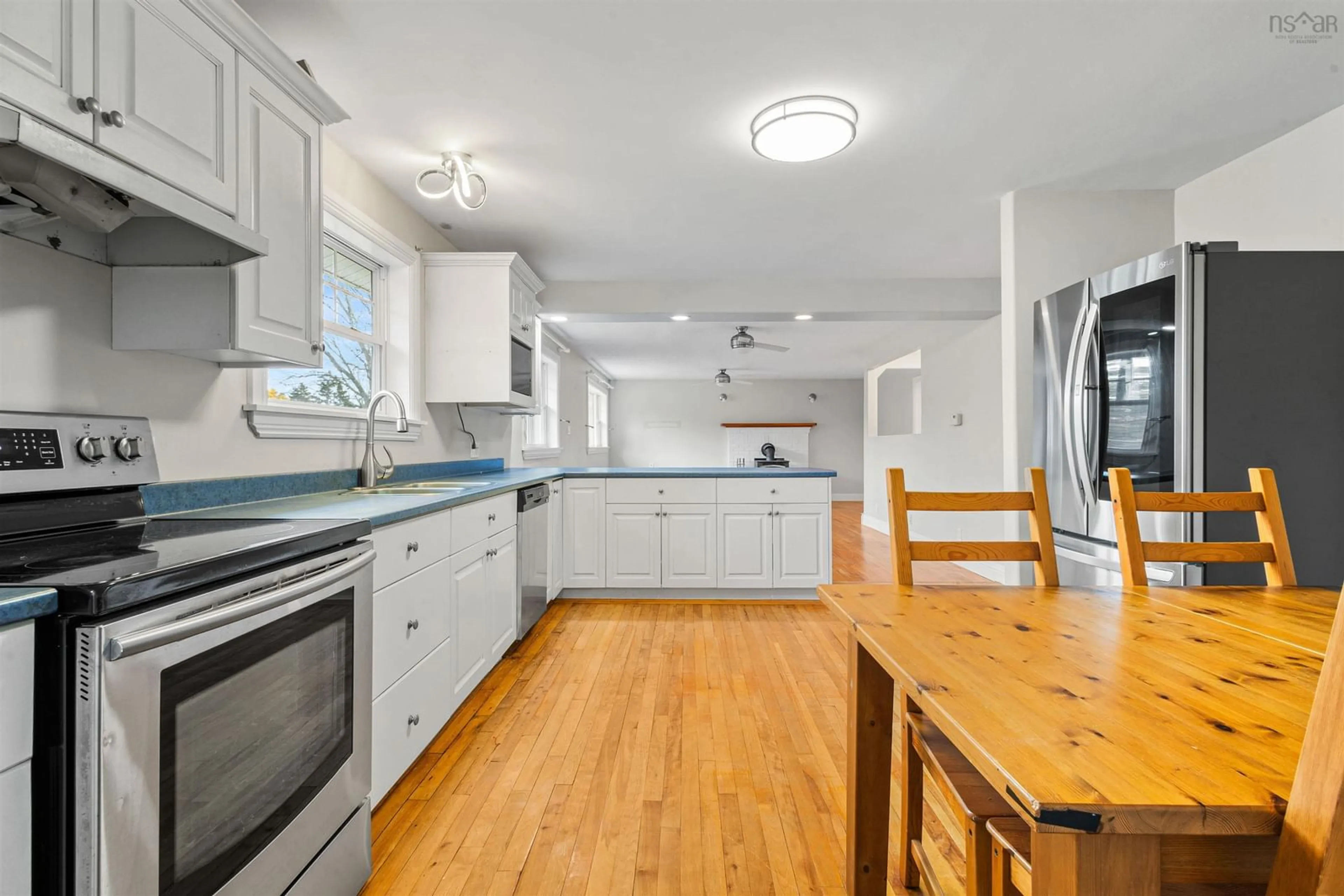 Open concept kitchen for 259 Masons Point Rd, Head Of St. Margarets Bay Nova Scotia B3Z 1Z1