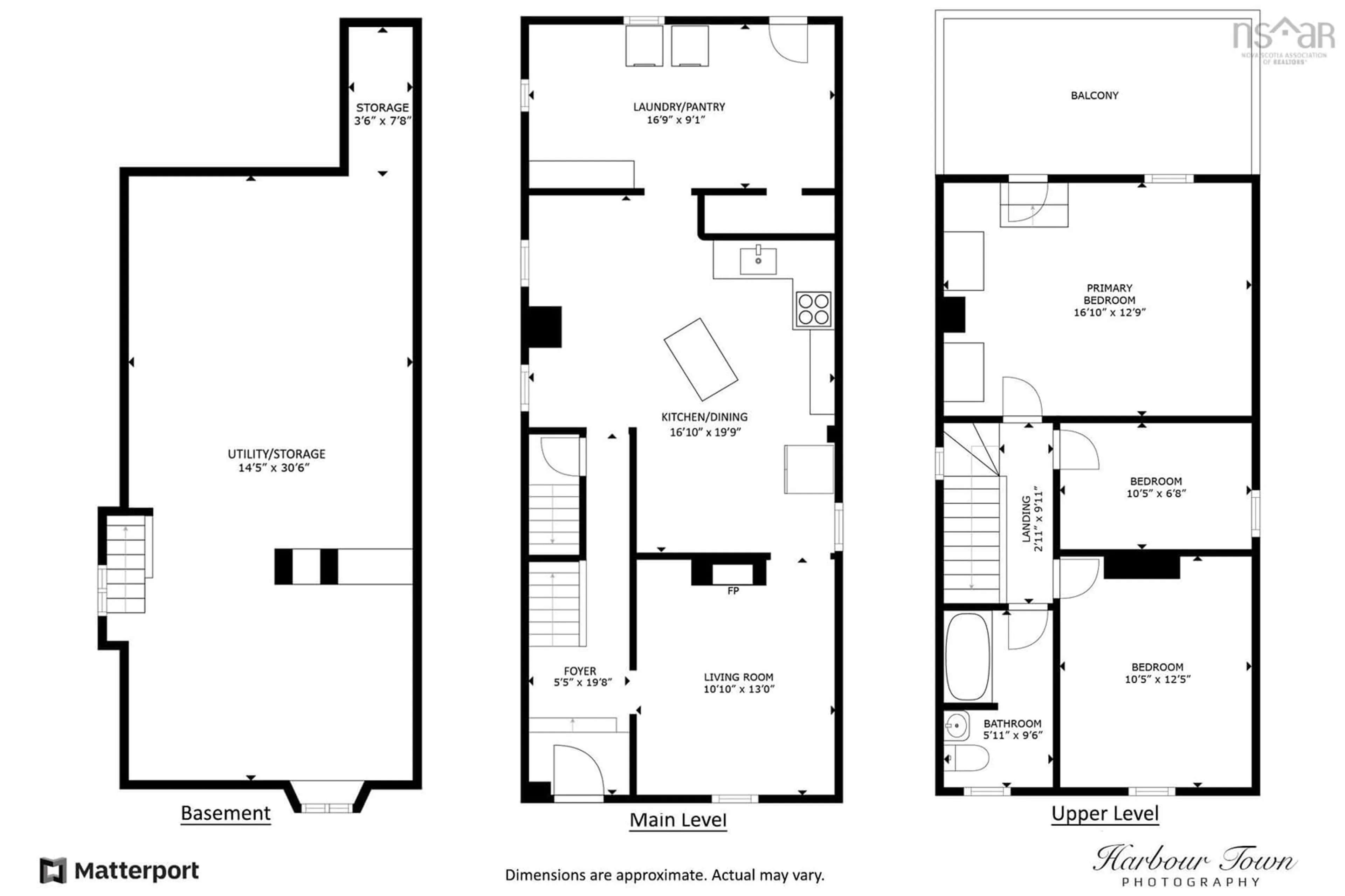 Floor plan for 5656 Bloomfield St, Halifax Nova Scotia B3K 1T2