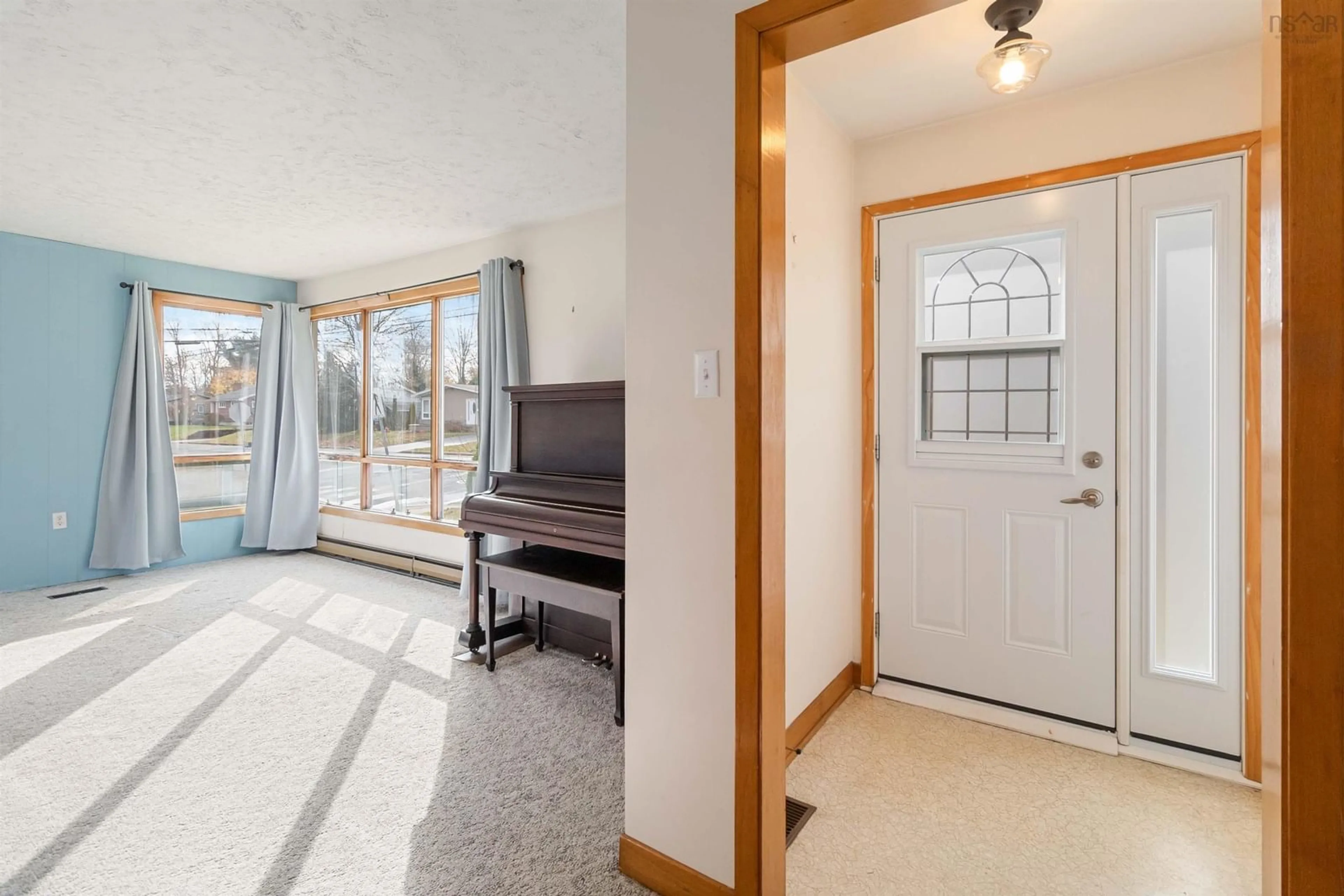 Indoor entryway, wood floors for 40 Forest Hill Rd, Bridgewater Nova Scotia B4V 1V1