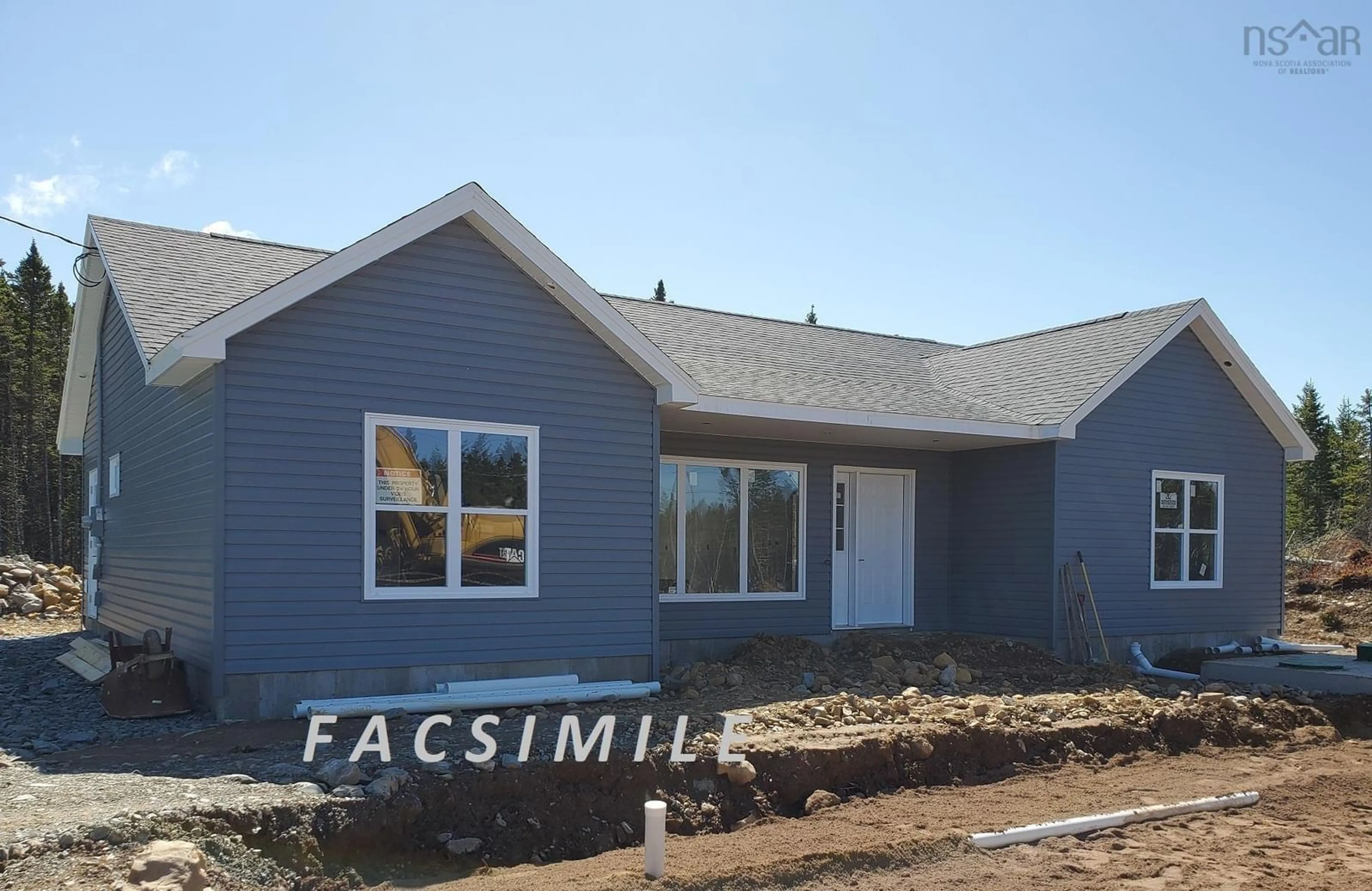 Frontside or backside of a home, the front or back of building for A12 Ostrea Lake Rd, Musquodoboit Harbour Nova Scotia B2Z 1E9