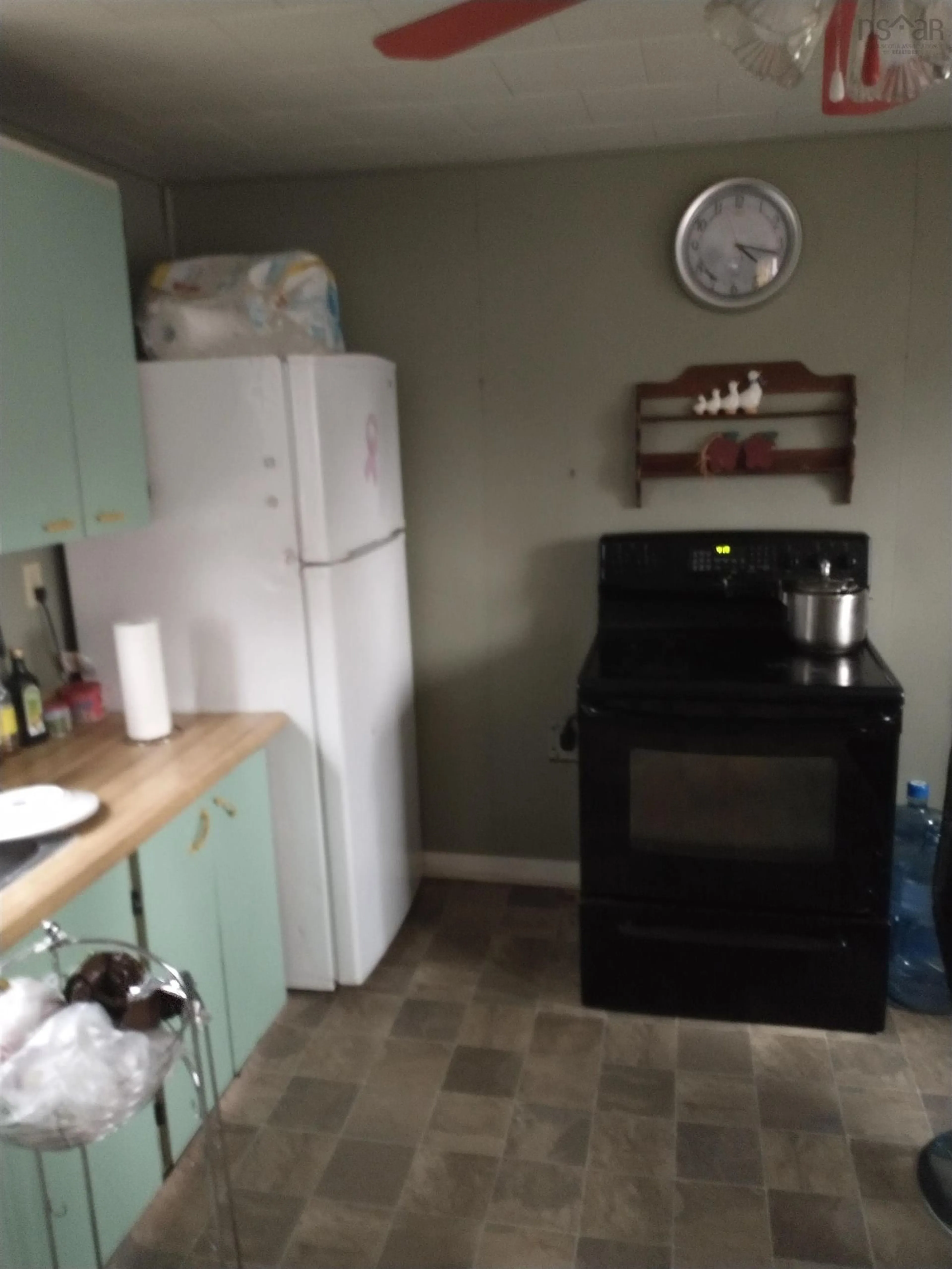 Standard kitchen, not visible floor, cottage for 5150 Highway 2, Little Bass River Nova Scotia B0M 1B0