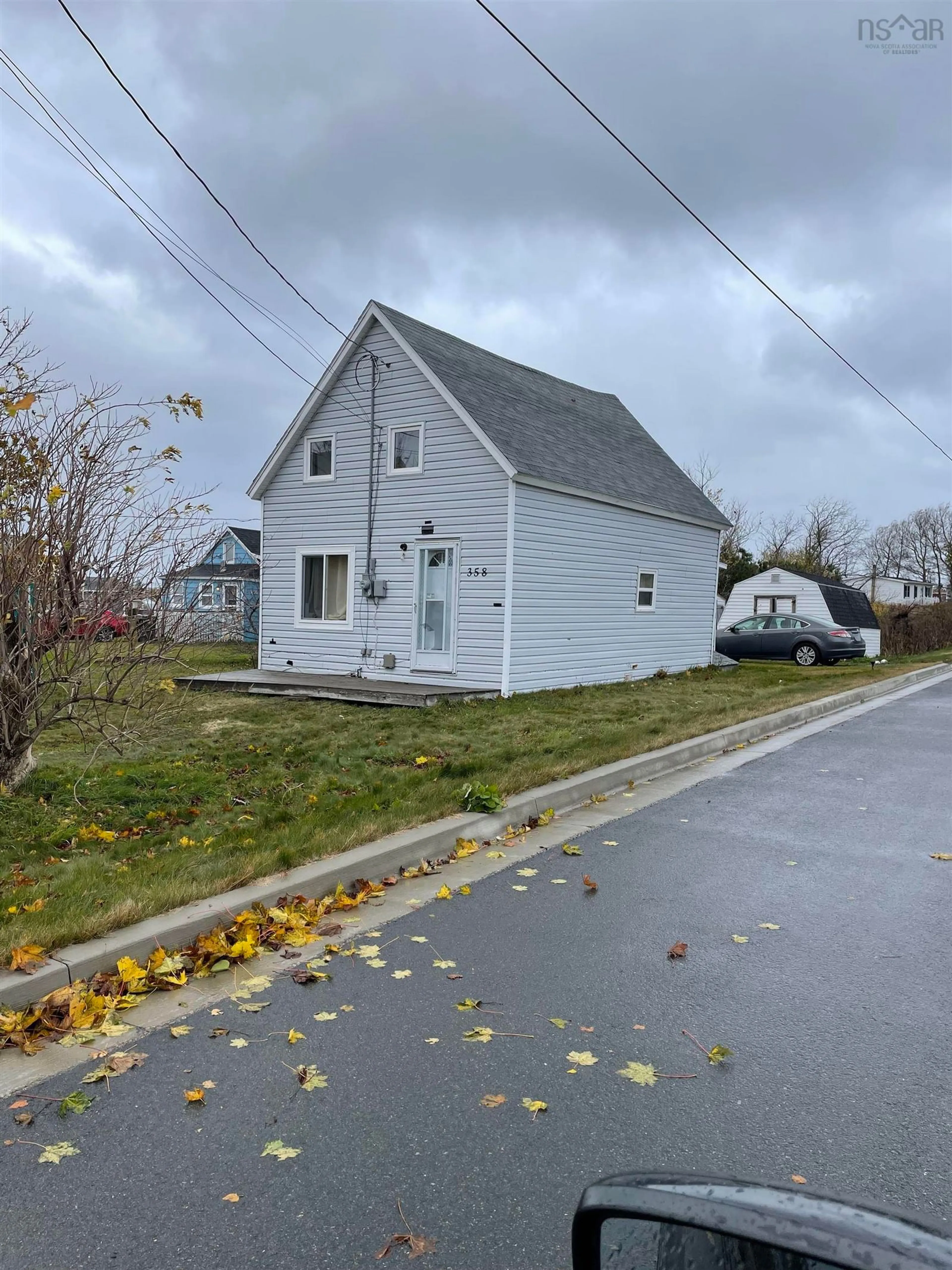 Frontside or backside of a home, the street view for 358 Douglas Ave, Glace Bay Nova Scotia B1A 1C4