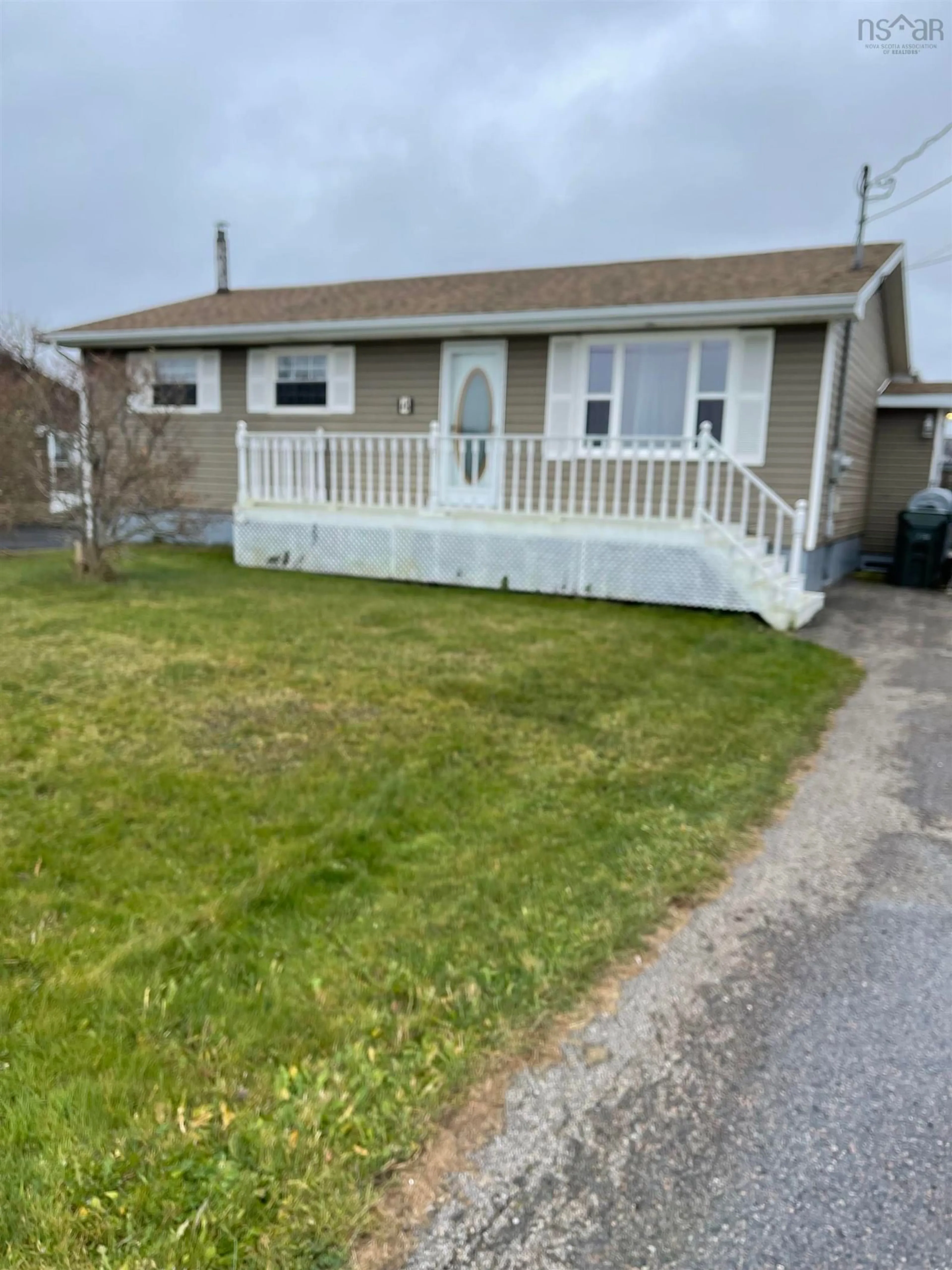 Frontside or backside of a home, cottage for 4 Oram St, Sydney Mines Nova Scotia B1V 2Z2