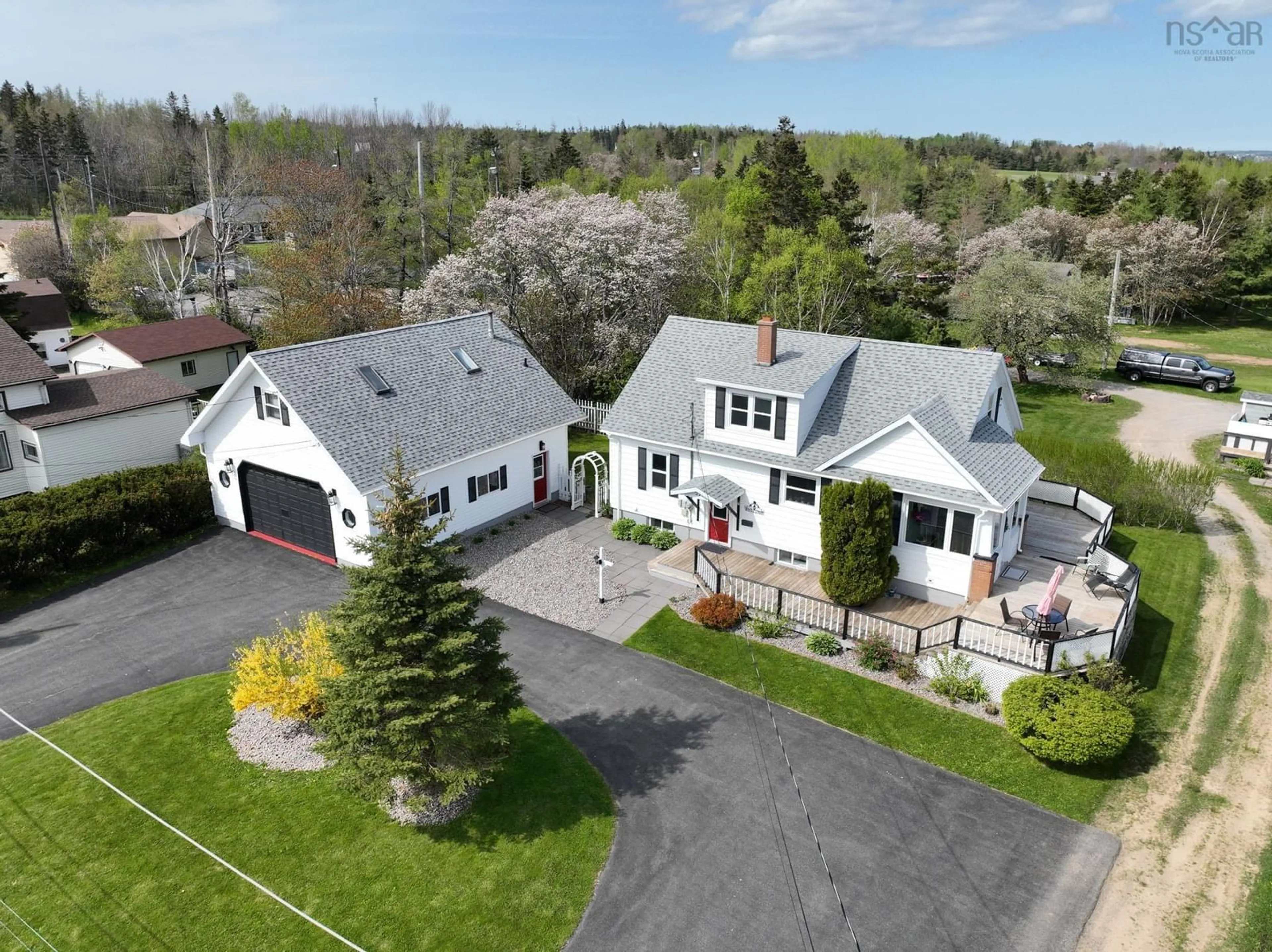 Frontside or backside of a home, cottage for 27 Victoria Hill, Westmount Nova Scotia B1R 1P1