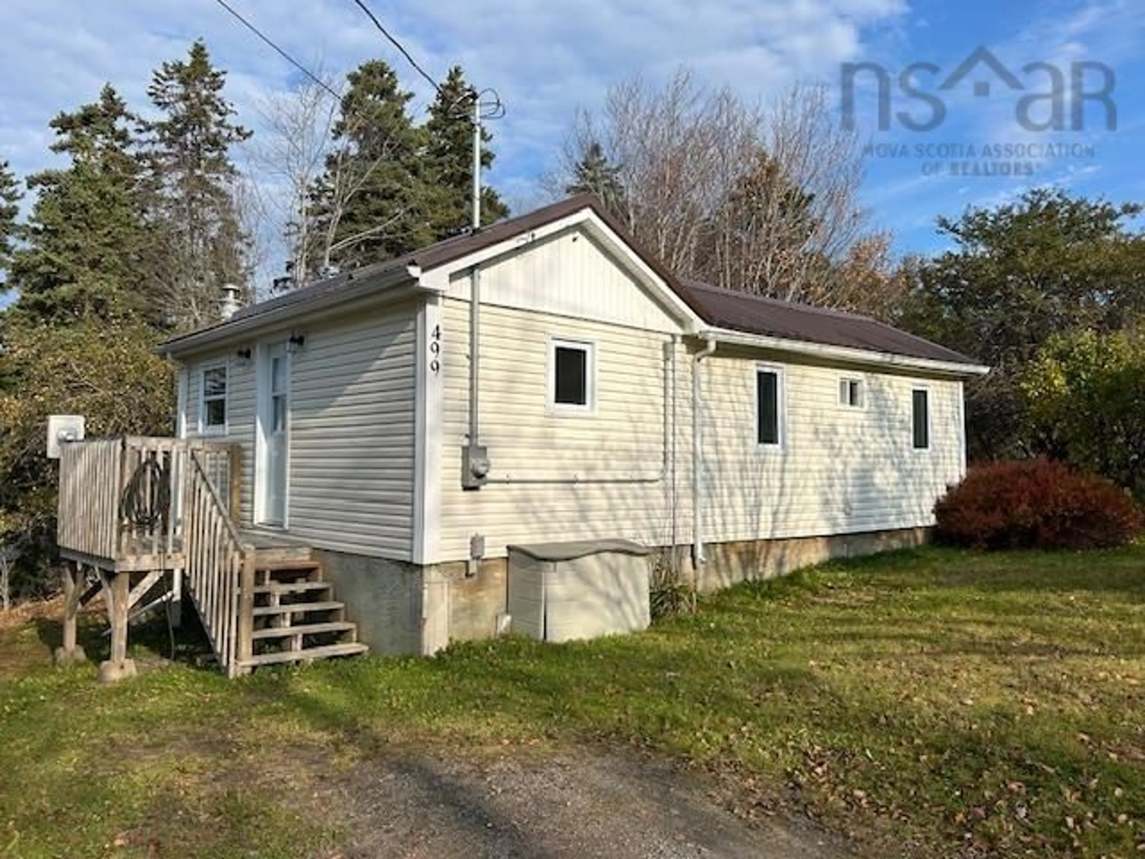 Frontside or backside of a home, cottage for 499 Corbetts Cove Rd, Corbetts Cove Nova Scotia B0E 3B0