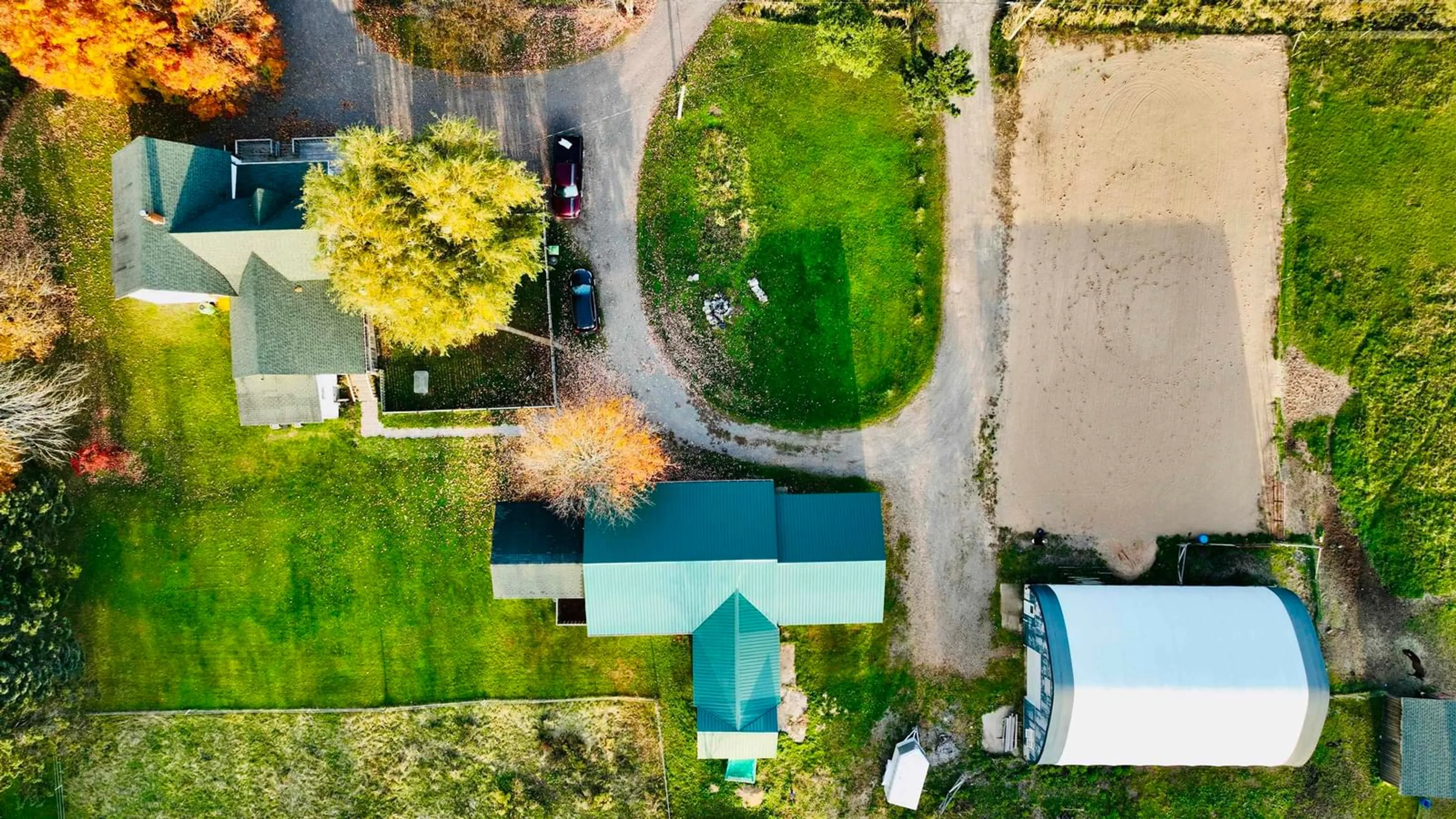 A pic from exterior of the house or condo, the fenced backyard for 2155 Bishop Mountain Road, North Kingston Nova Scotia B0P 1R0