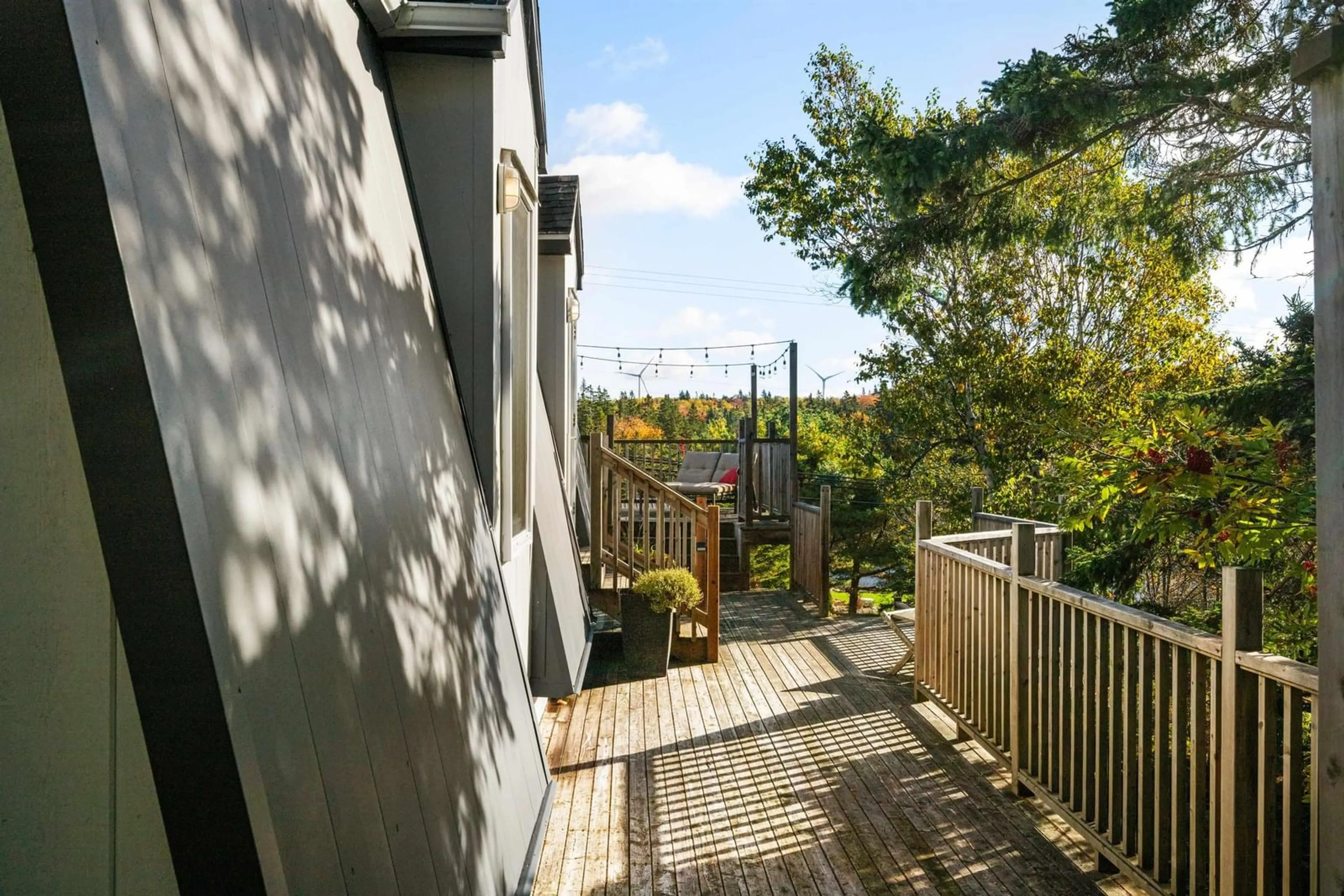 Patio, the fenced backyard for 735 Terence Bay Rd, Terence Bay Nova Scotia B3T 1X2