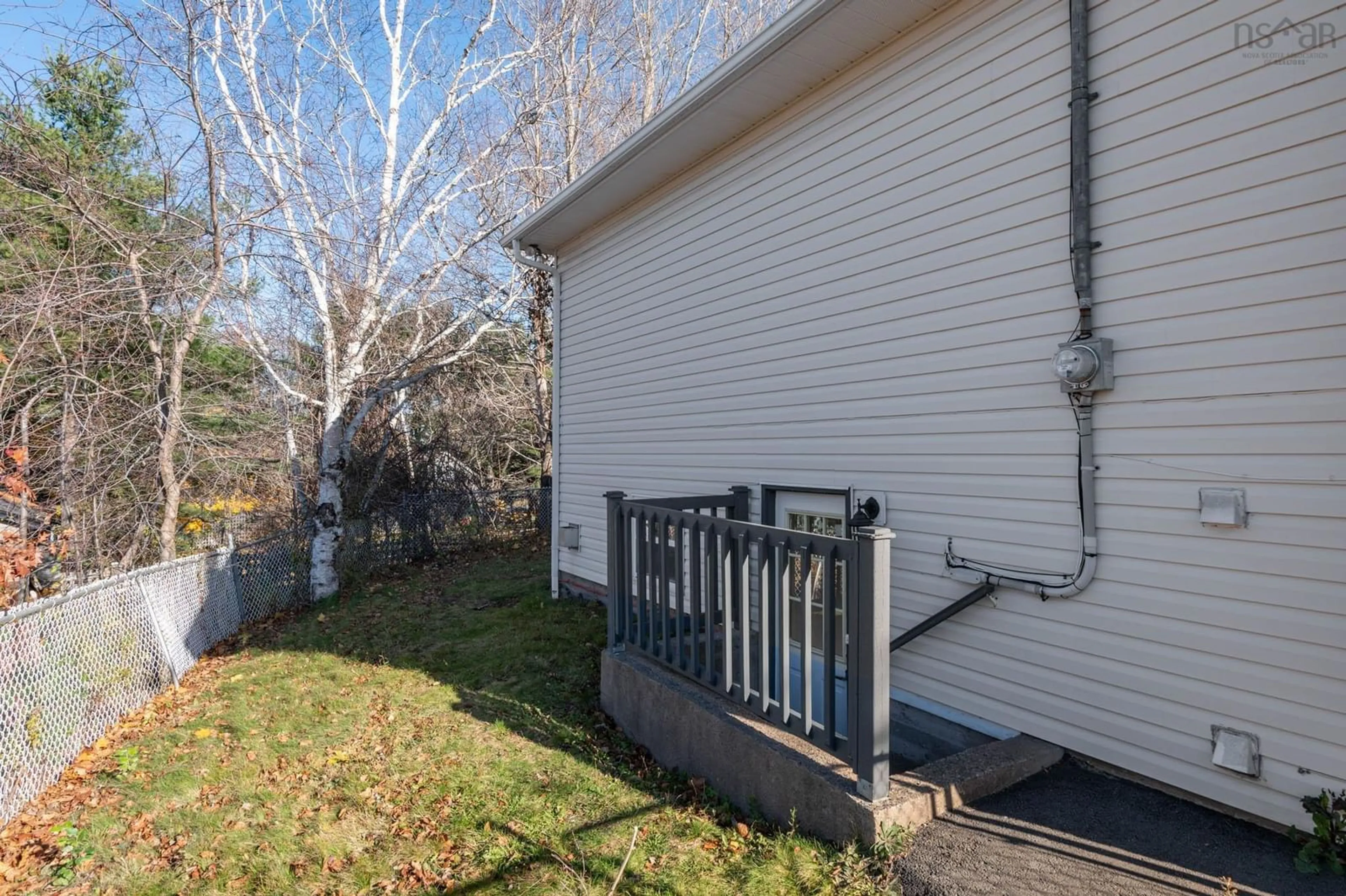 Patio, the fenced backyard for 7 Olive Ave, Bedford Nova Scotia B4B 1C7