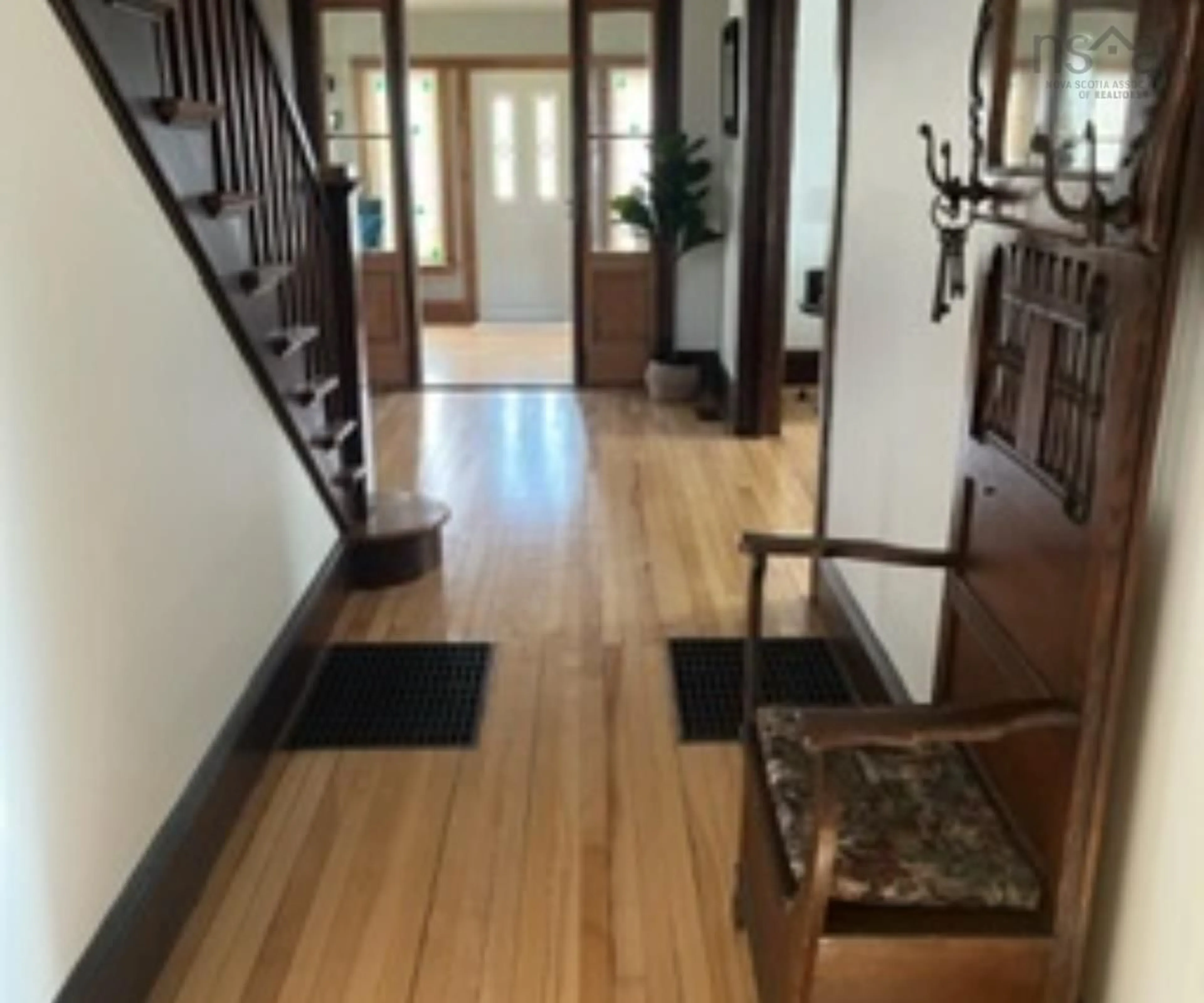 Indoor foyer, wood floors for 11659 Ns-16, Boylston Nova Scotia B0H 1G0