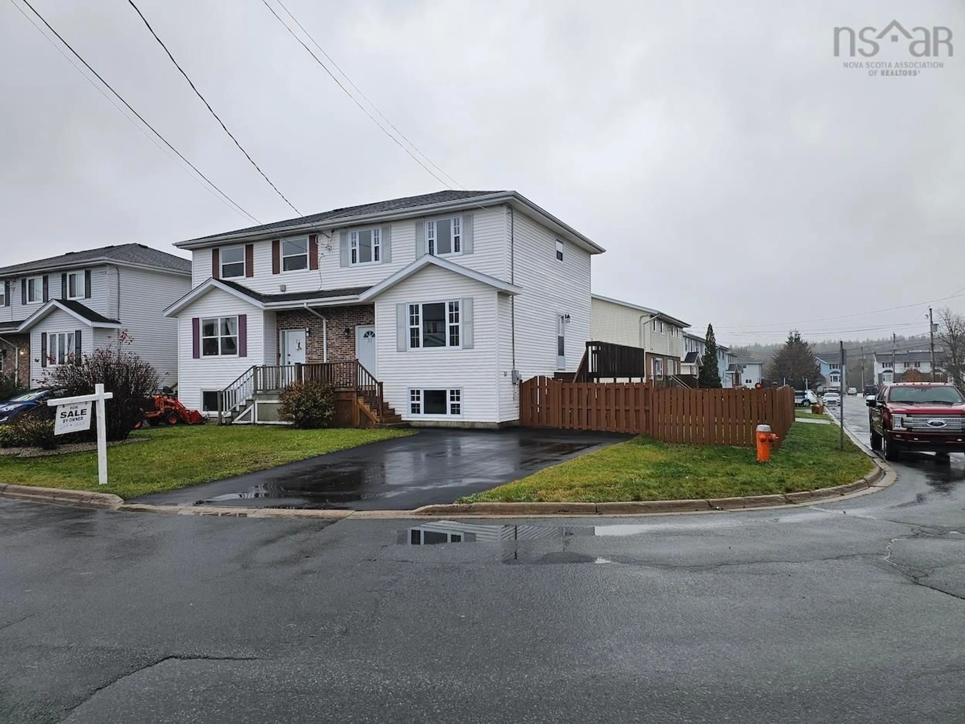 Frontside or backside of a home, the street view for 33 Mountain Maple Dr, Timberlea Nova Scotia B3T 1G8