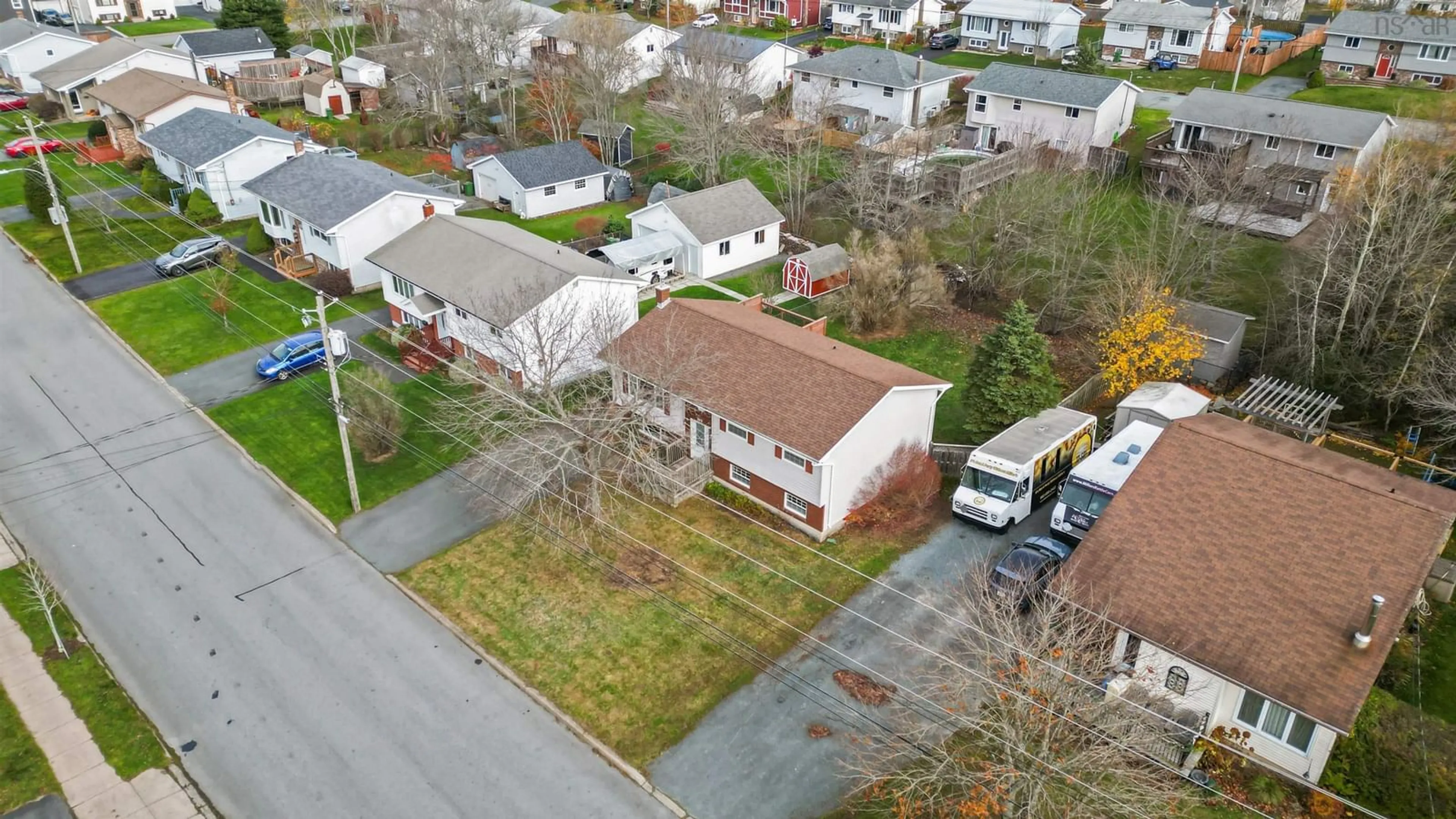 Frontside or backside of a home, the street view for 265 John Stewart Dr, Forest Hills Nova Scotia B2W 5P6