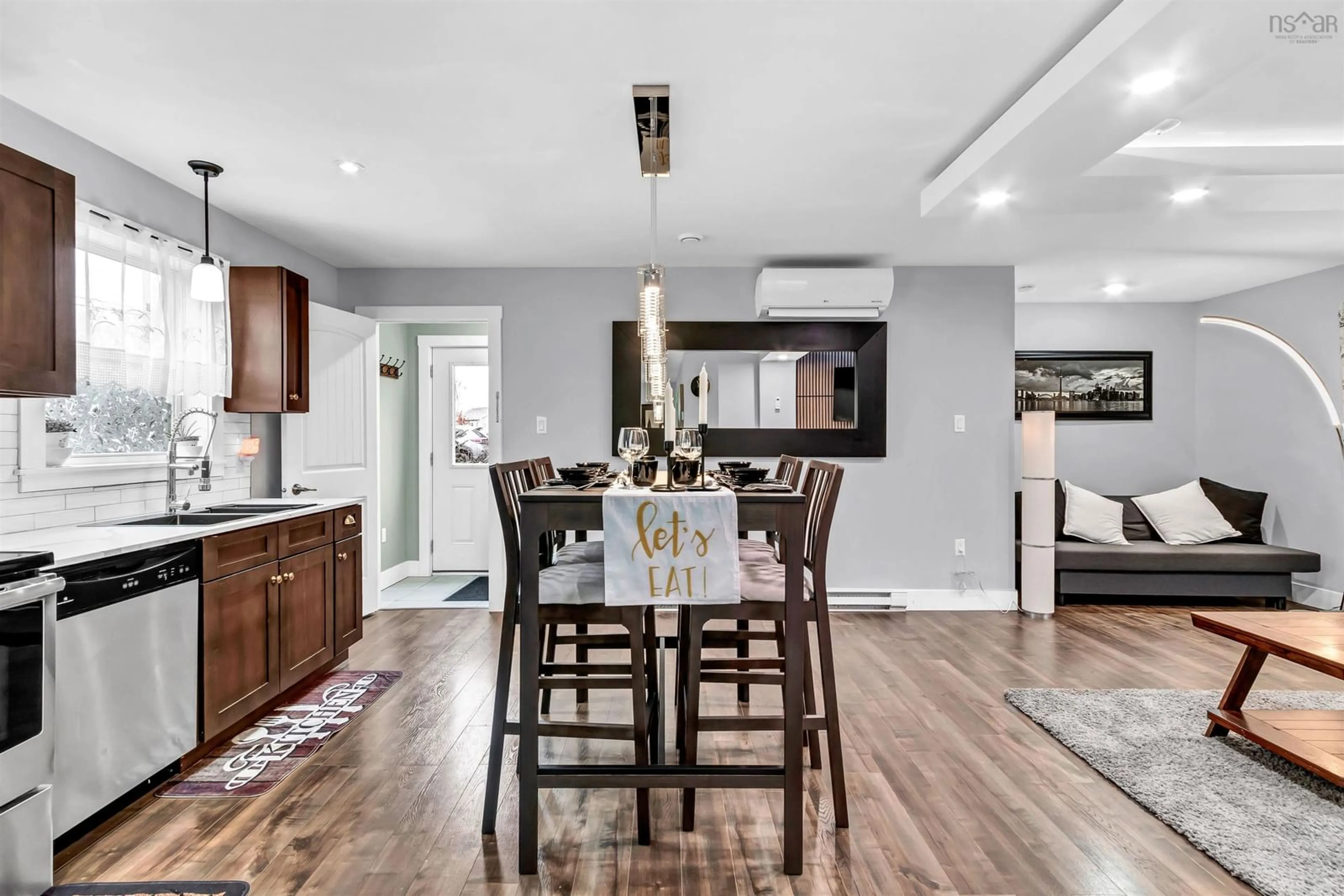 Open concept kitchen for 12 Jocelyn Lee Crt, Falmouth Nova Scotia B0P 1P0