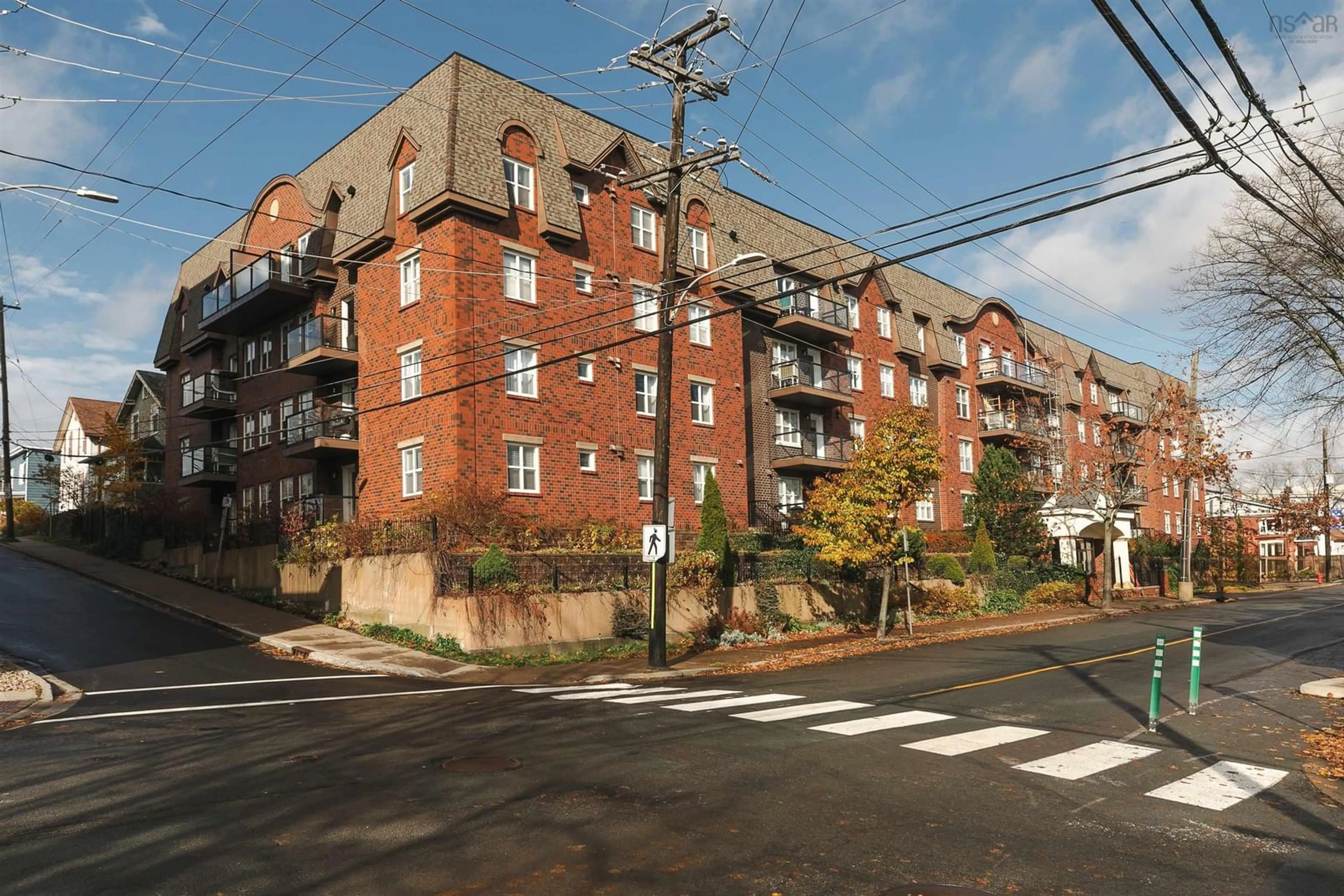 A pic from exterior of the house or condo, the street view for 115 Ochterloney St #301, Dartmouth Nova Scotia B2Y 4W8