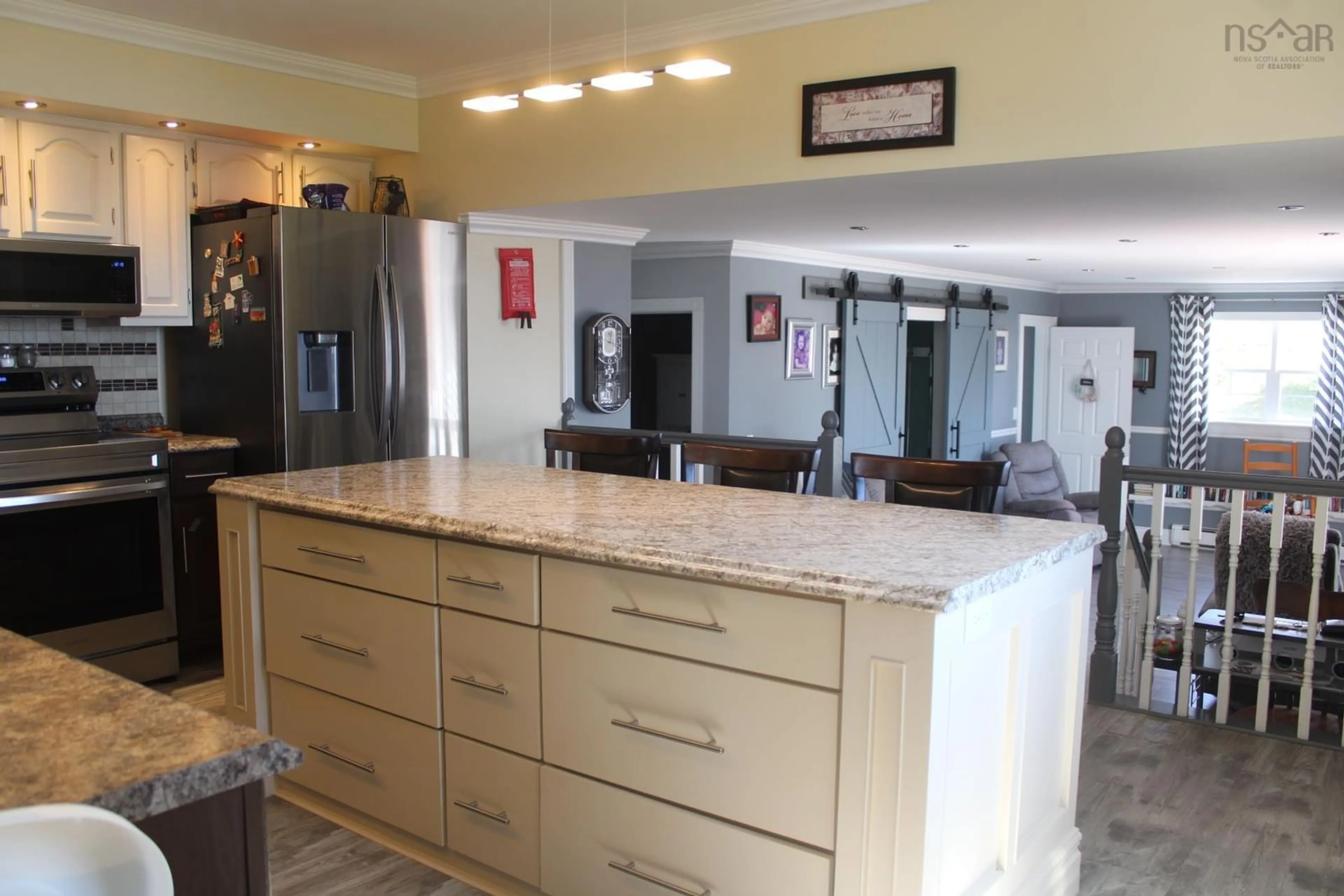 Open concept kitchen, unknown for 146 Chapel Cove Rd, L'Ardoise Nova Scotia B0E 3B0