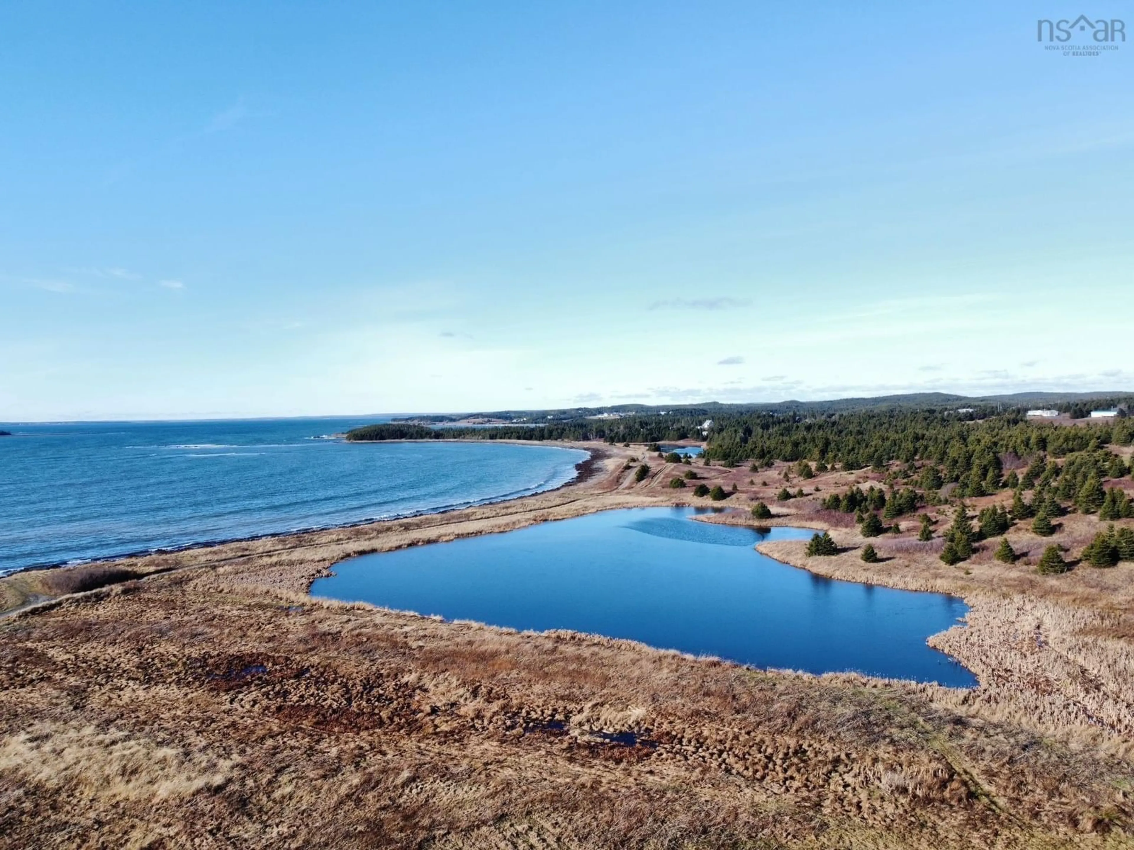 A pic from outside/outdoor area/front of a property/back of a property/a pic from drone, water/lake/river/ocean view for 146 Chapel Cove Rd, L'Ardoise Nova Scotia B0E 3B0