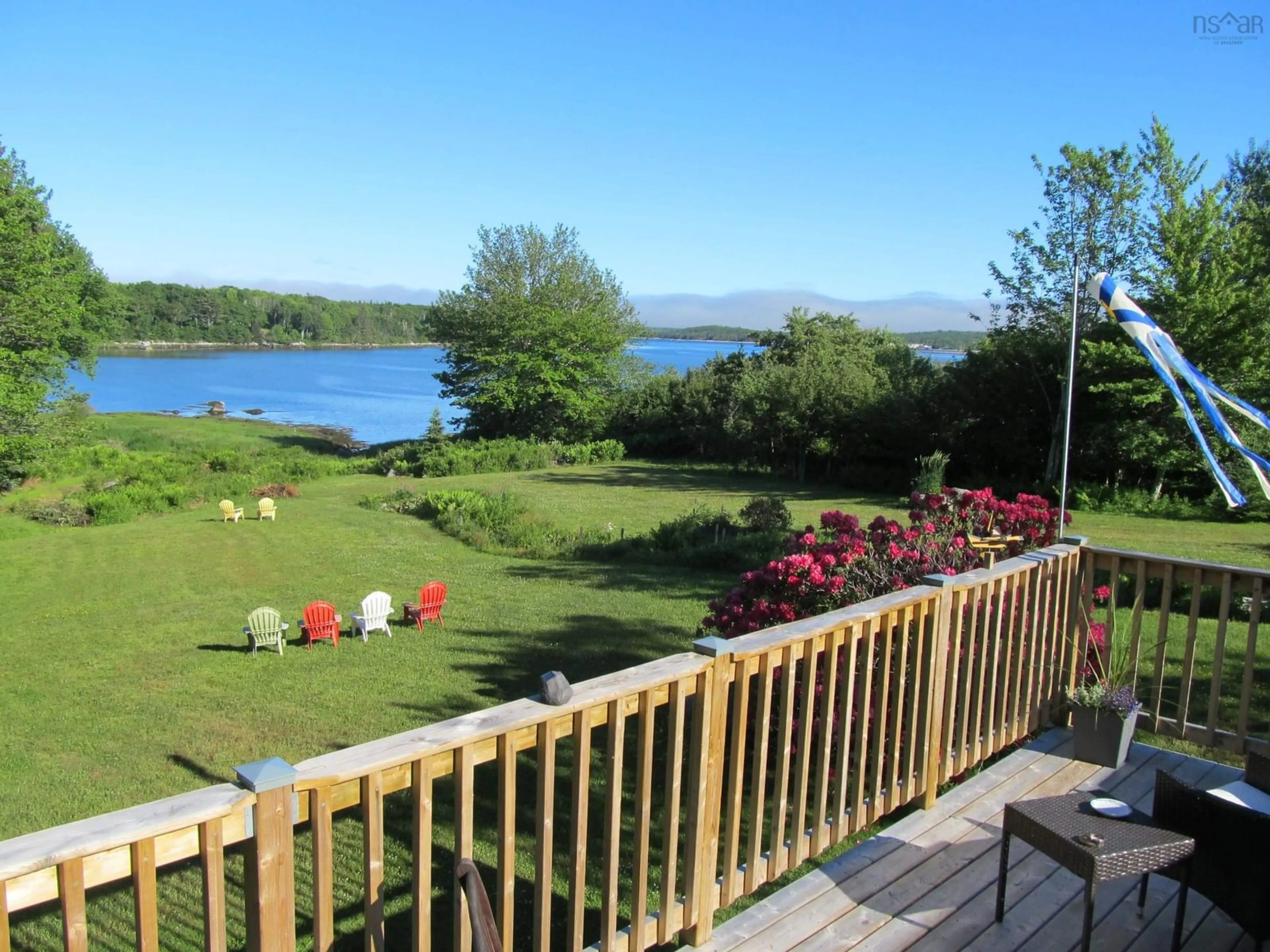 Patio, the view of lake or river for 8379 Highway 3, Port Mouton Nova Scotia B0T 1T0