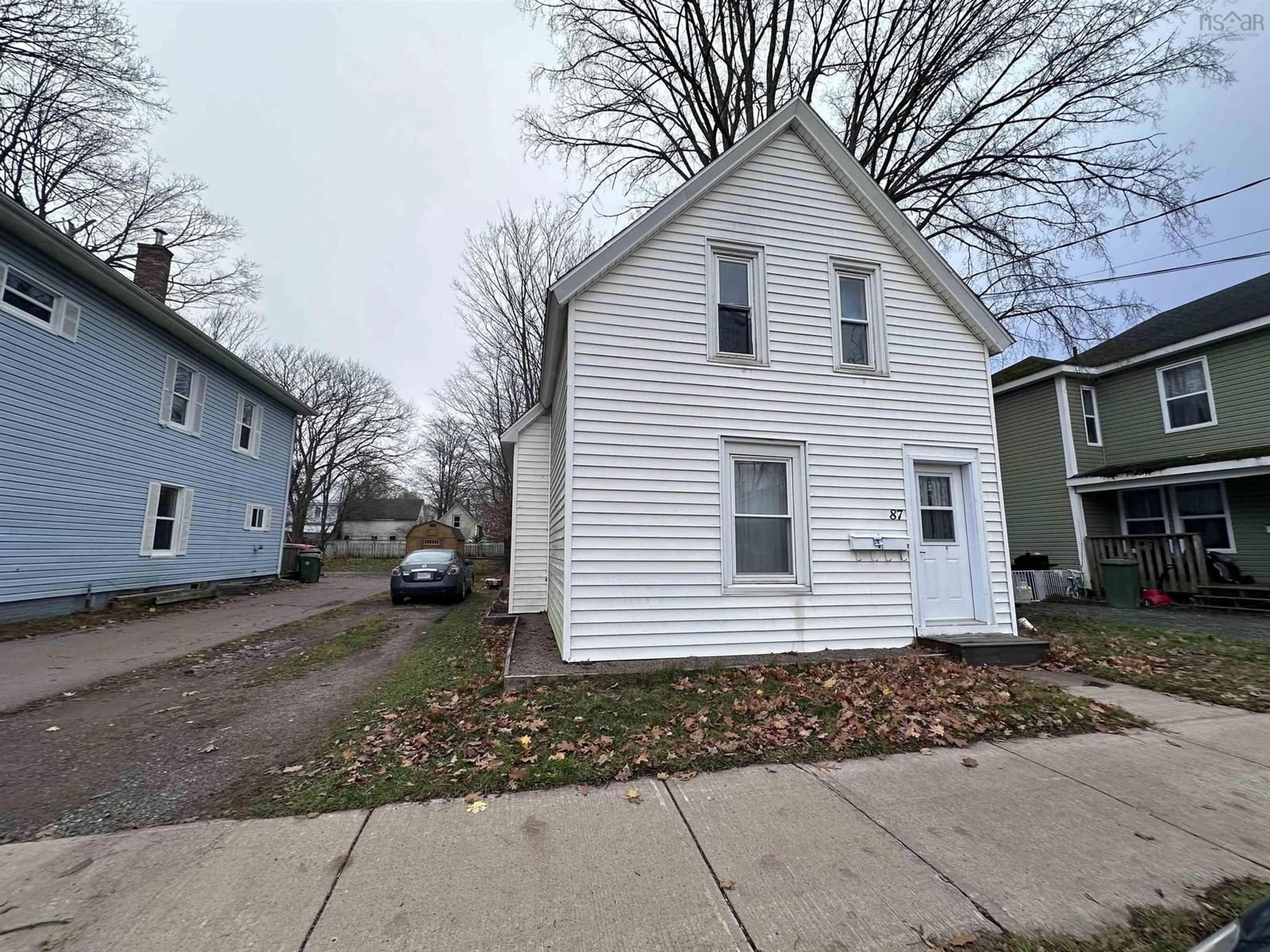 Frontside or backside of a home, the street view for 87 King St, Truro Nova Scotia B2N 2K8