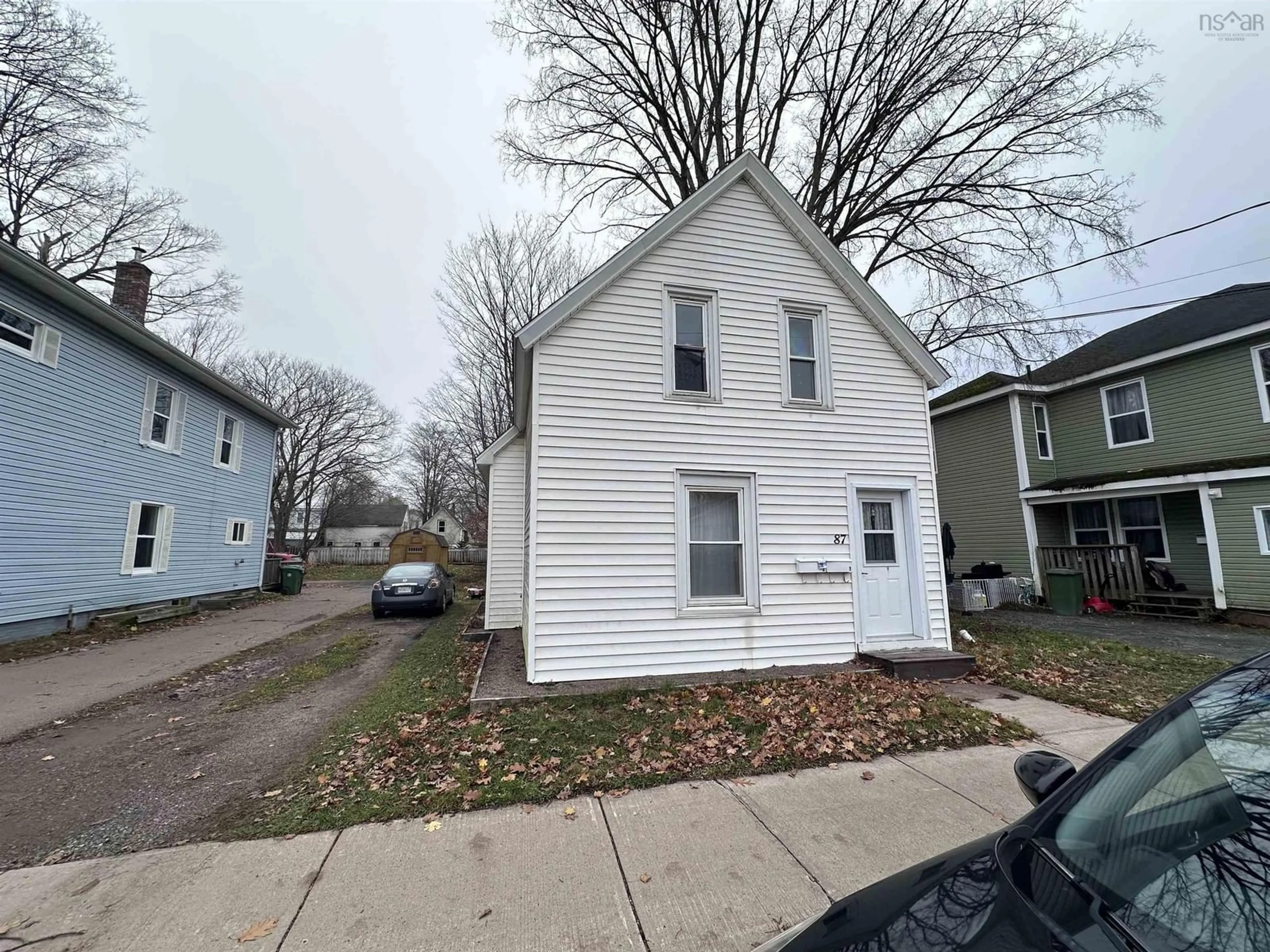 Frontside or backside of a home, the street view for 87 King St, Truro Nova Scotia B2N 2K8