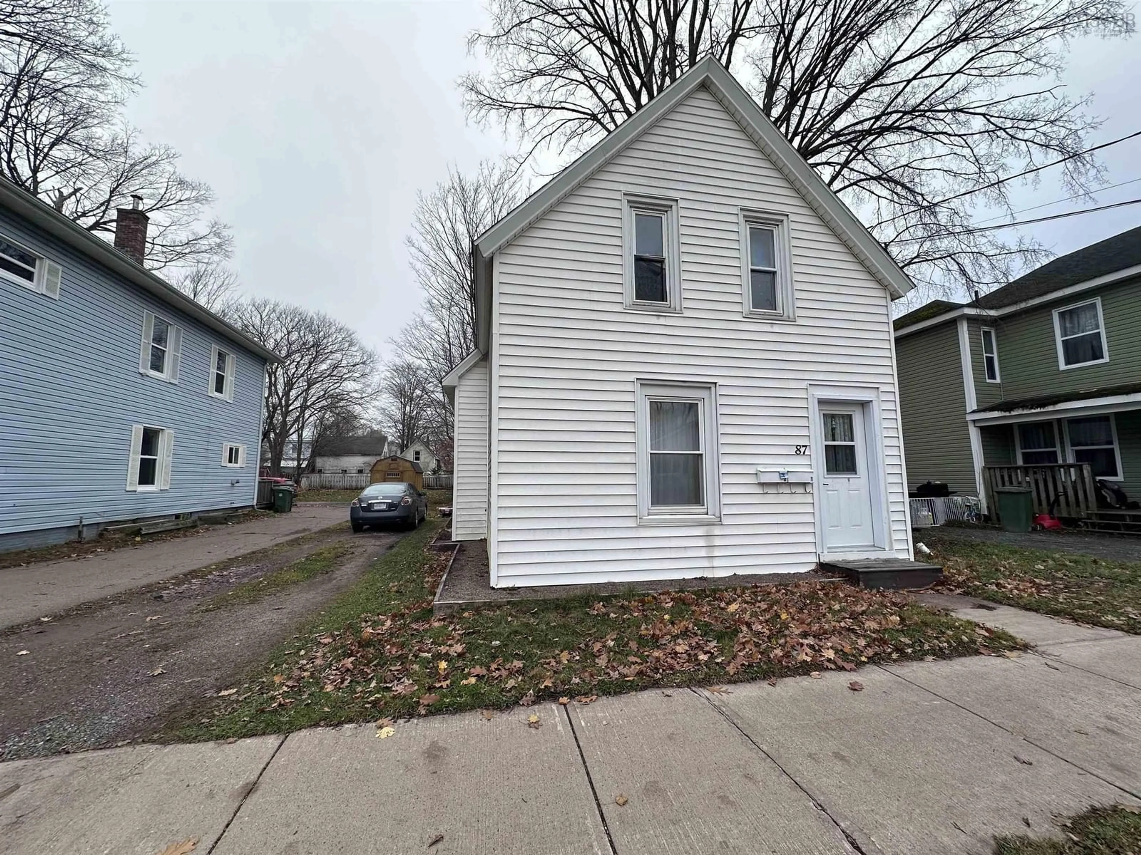 Frontside or backside of a home, the street view for 87 King St, Truro Nova Scotia B2N 2K8