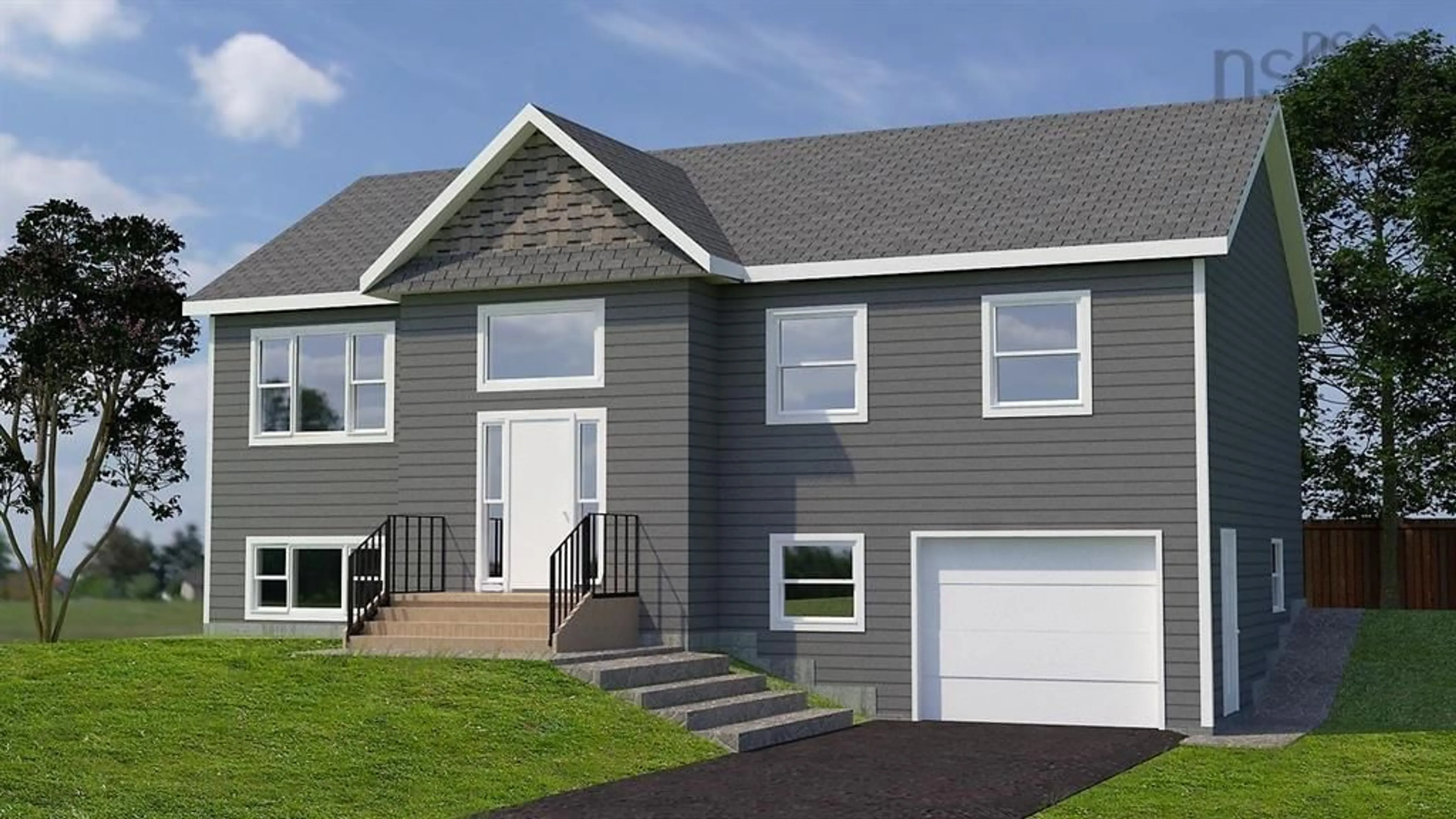 Home with vinyl exterior material for 411 Bondi Dr #Lot 5045, Middle Sackville Nova Scotia B4E 0W3