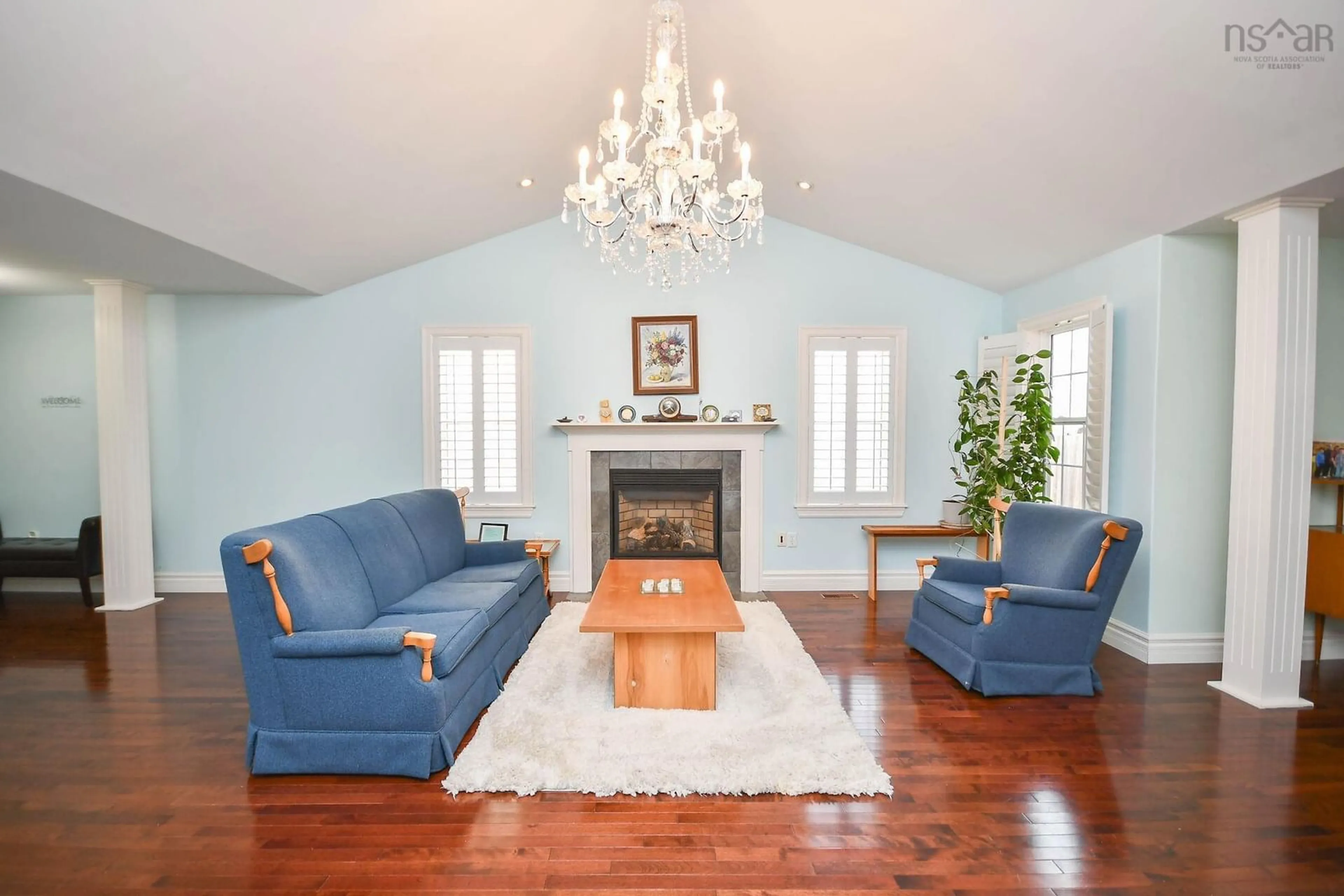 Living room, wood floors for 14 Cannon Terr, Dartmouth Nova Scotia B3A 0A1