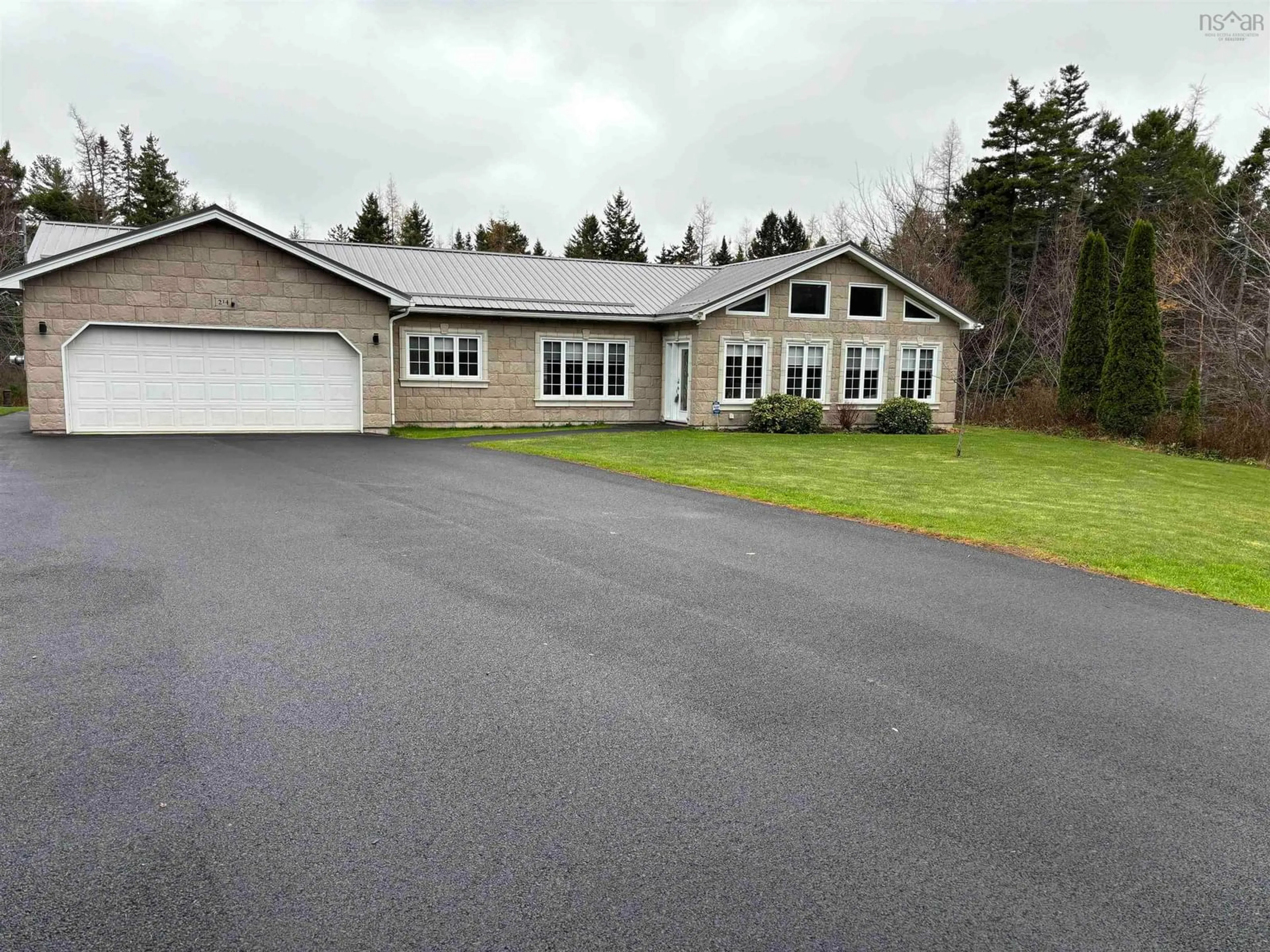 Frontside or backside of a home, the street view for 214 Lochmoor Lane, Forest Hills Nova Scotia B2W 6C8