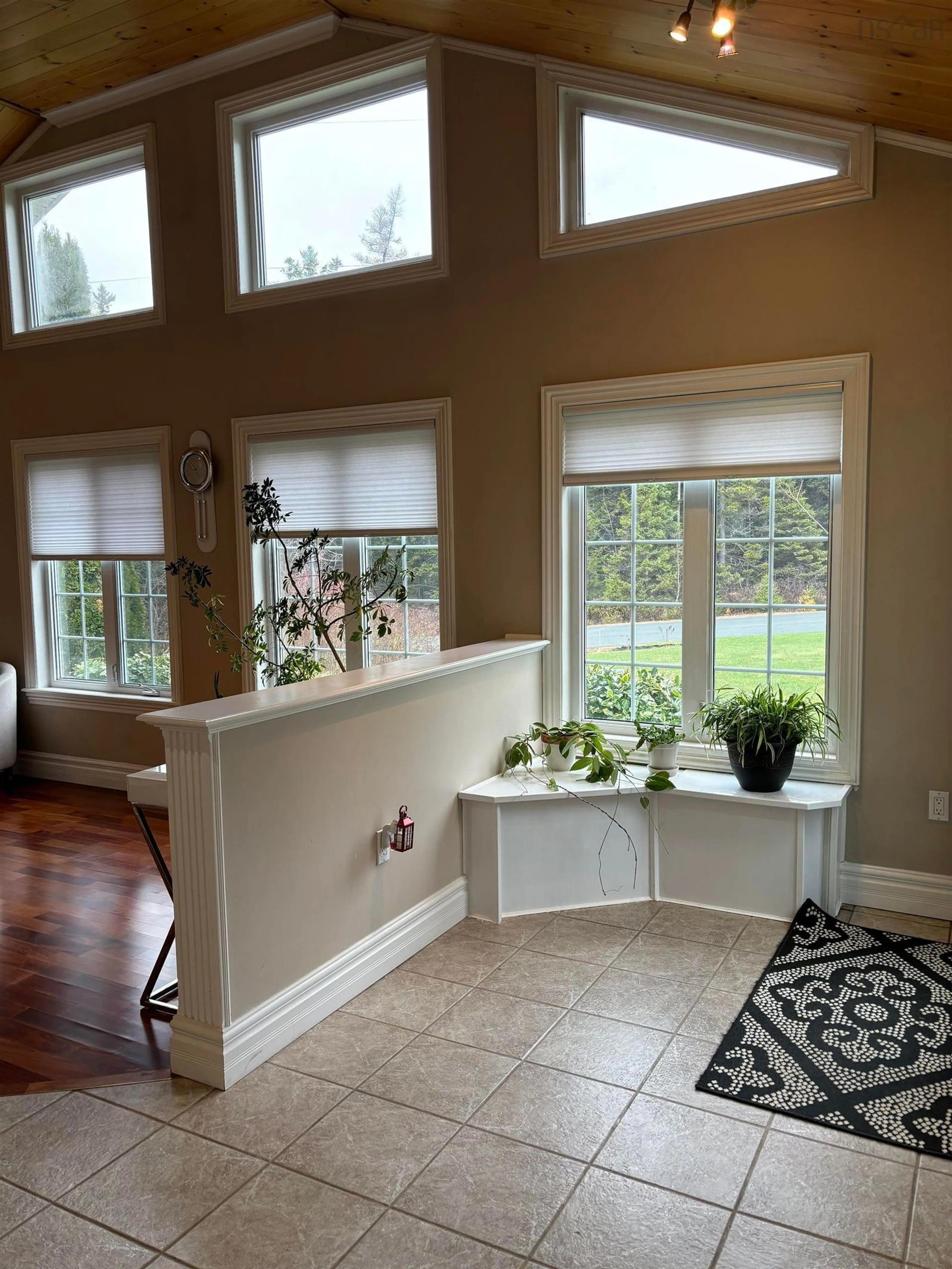 Indoor entryway, wood floors for 214 Lochmoor Lane, Forest Hills Nova Scotia B2W 6C8