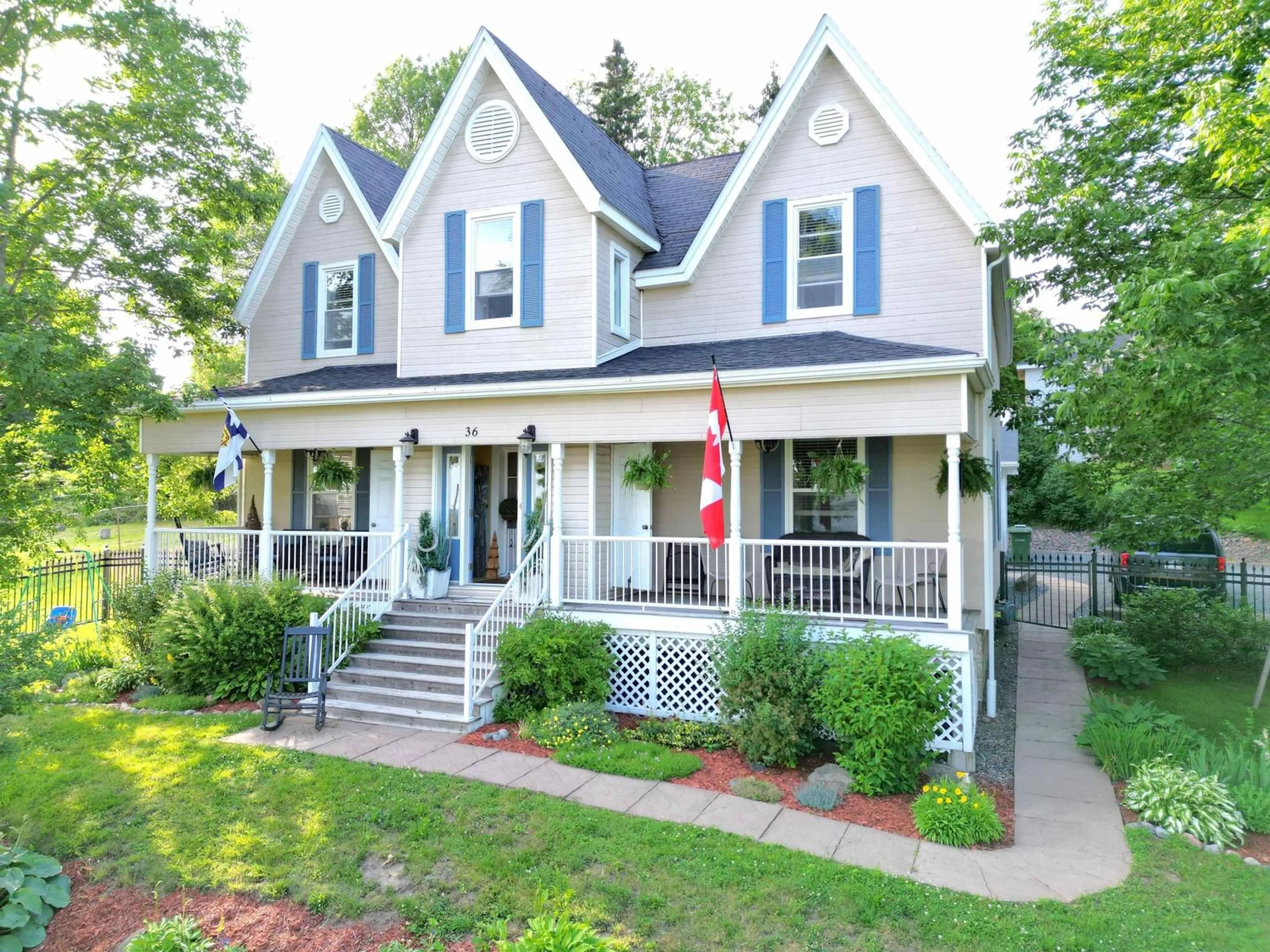 Home with vinyl exterior material for 36 Denoon St, Pictou Nova Scotia B0K 1H0