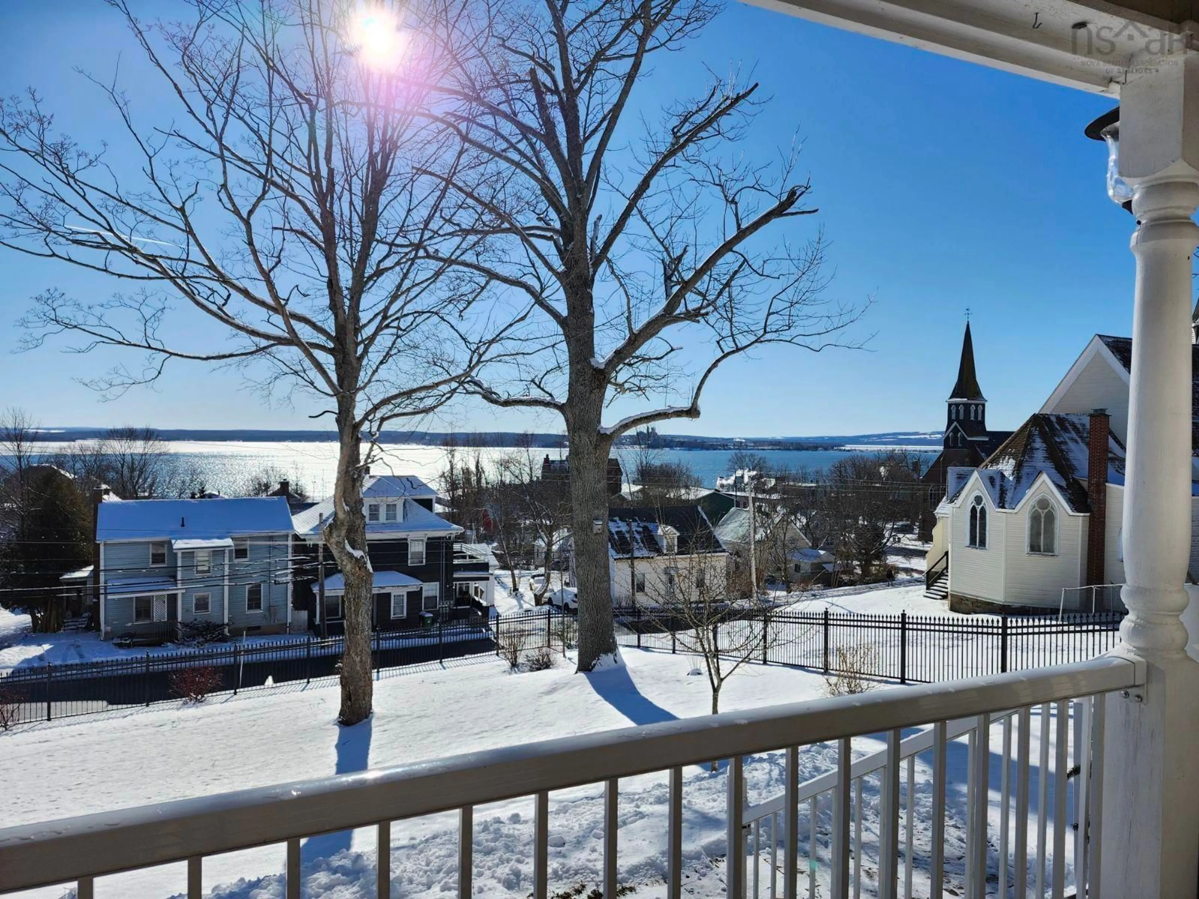 A pic from exterior of the house or condo, the street view for 36 Denoon St, Pictou Nova Scotia B0K 1H0