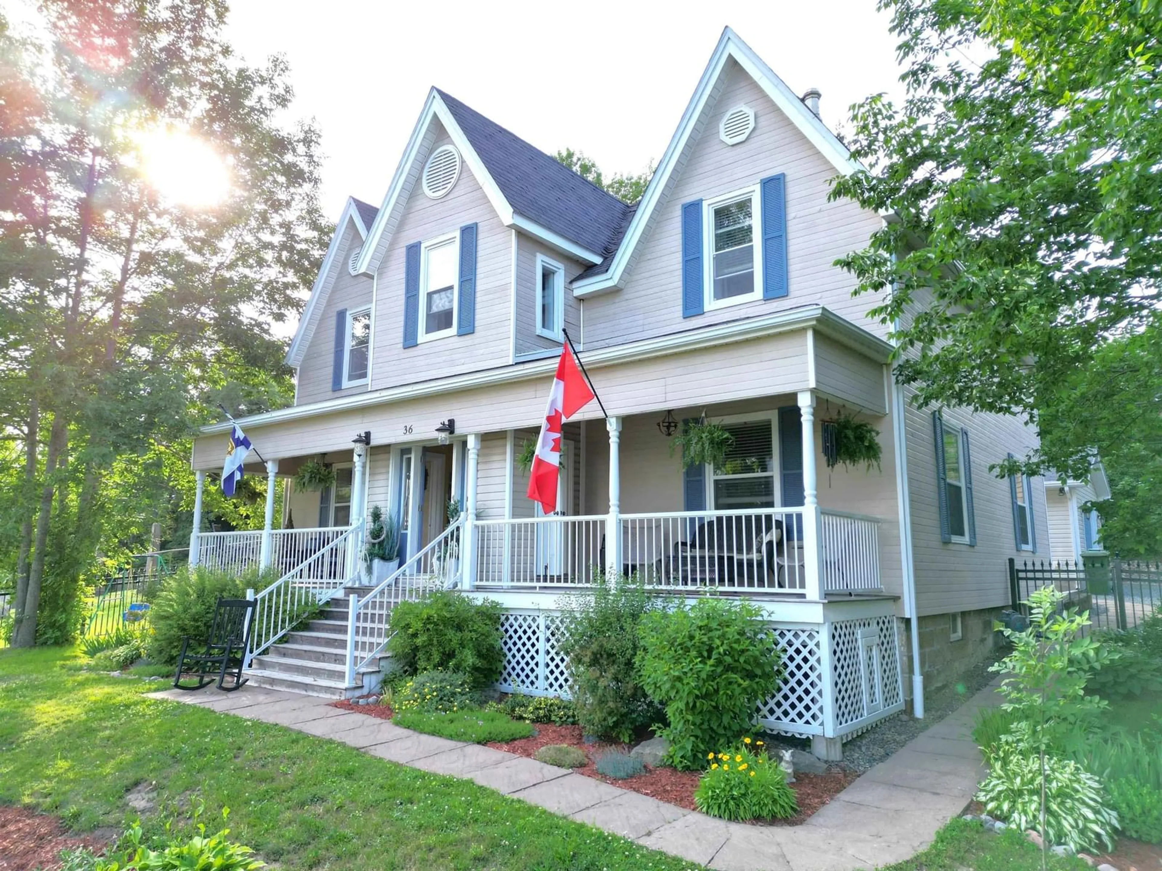 Home with vinyl exterior material for 36 Denoon St, Pictou Nova Scotia B0K 1H0