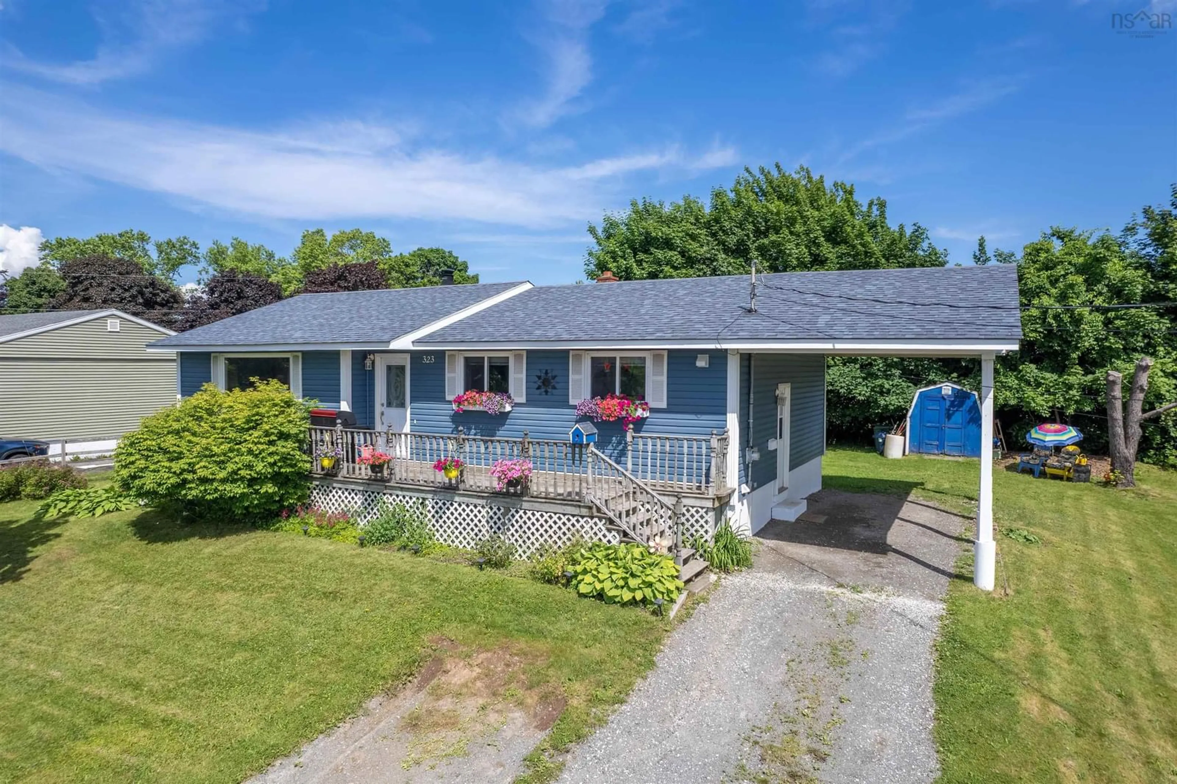 Frontside or backside of a home, cottage for 323 Coxheath Rd, Coxheath Nova Scotia B1R 1S1