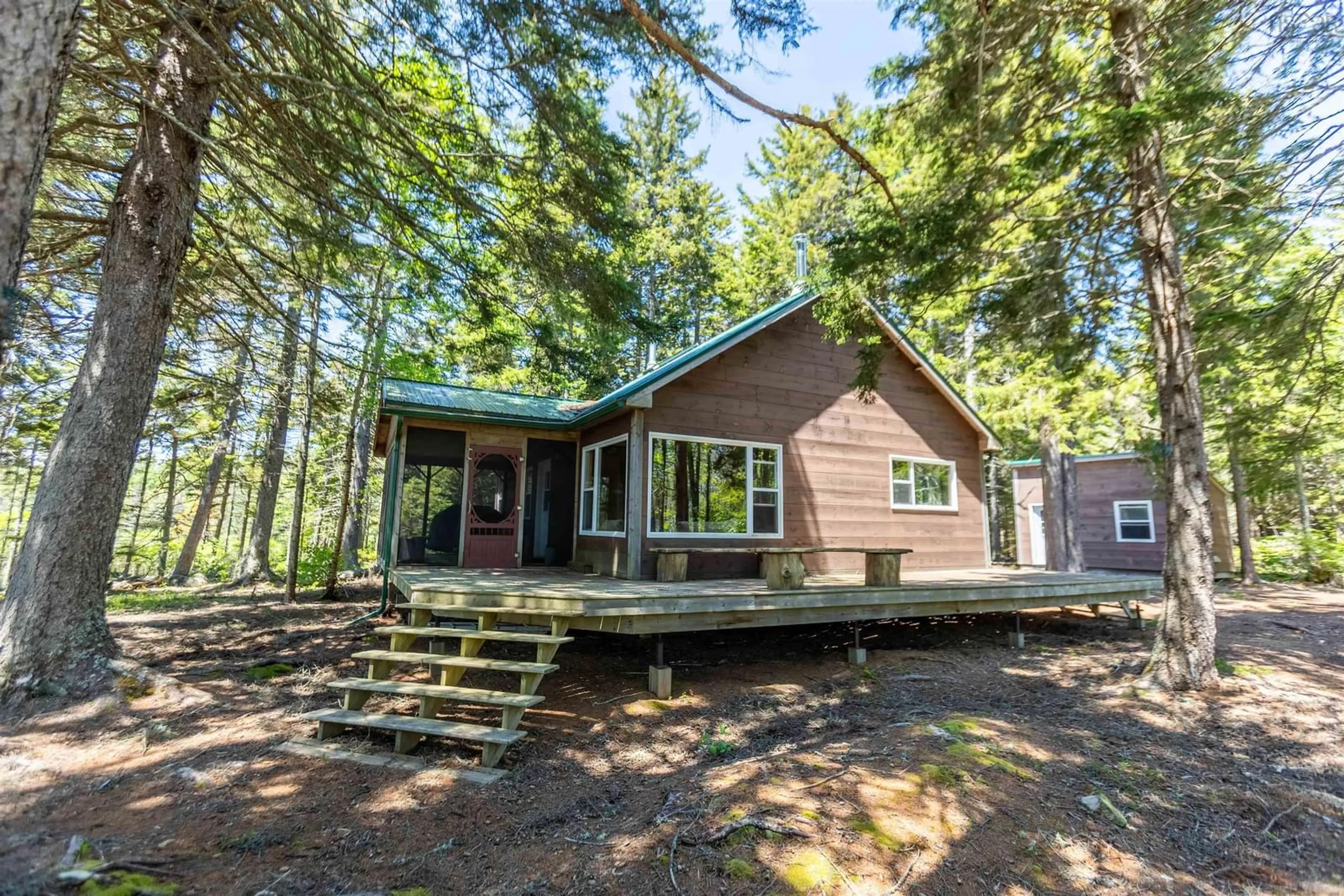 Frontside or backside of a home, cottage for Camp Third Smith Lake, Fort Lawrence Nova Scotia B4H 3Y5