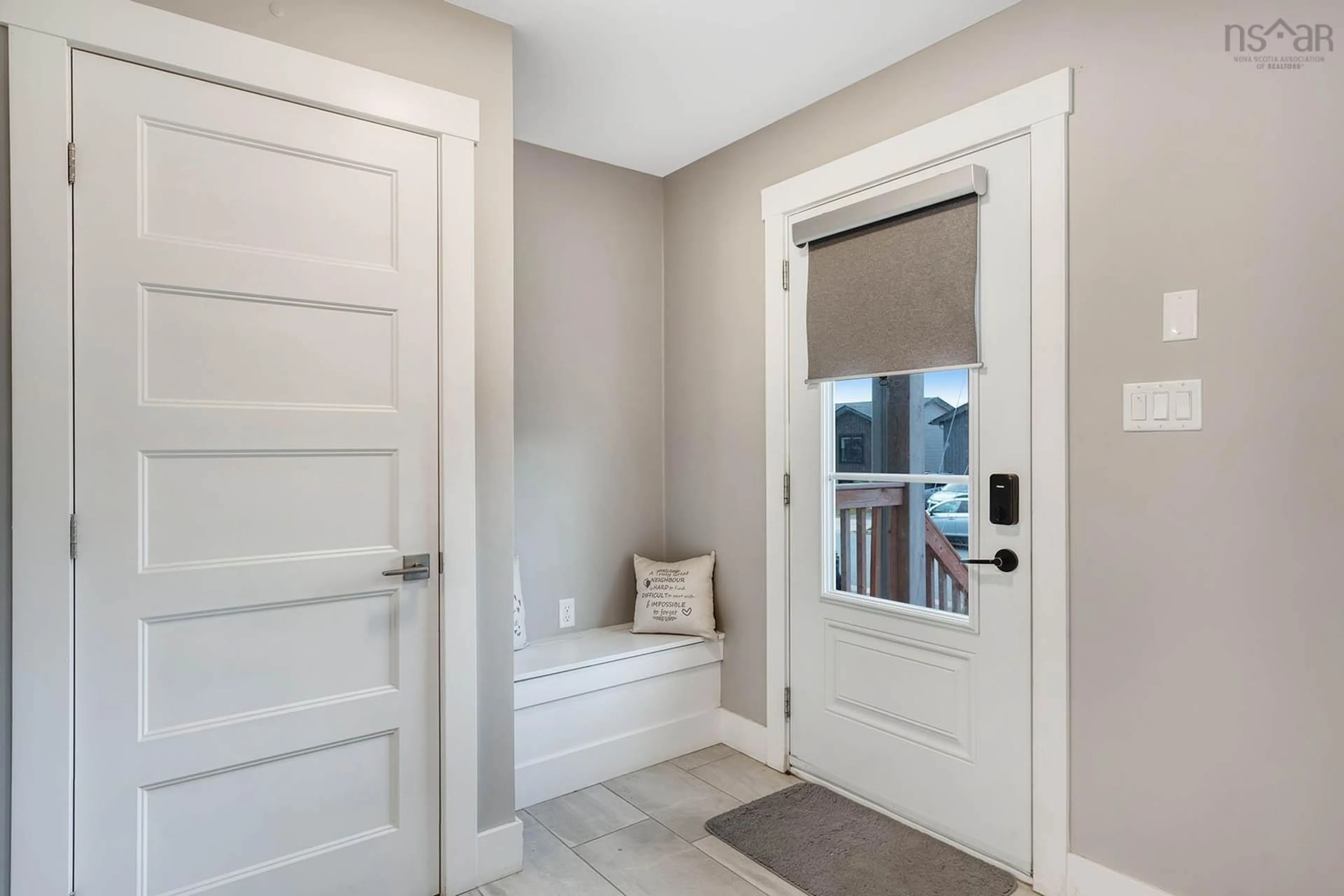 Indoor entryway, wood floors for 43 Castlebridge Lane, Eastern Passage Nova Scotia B3G 0G5