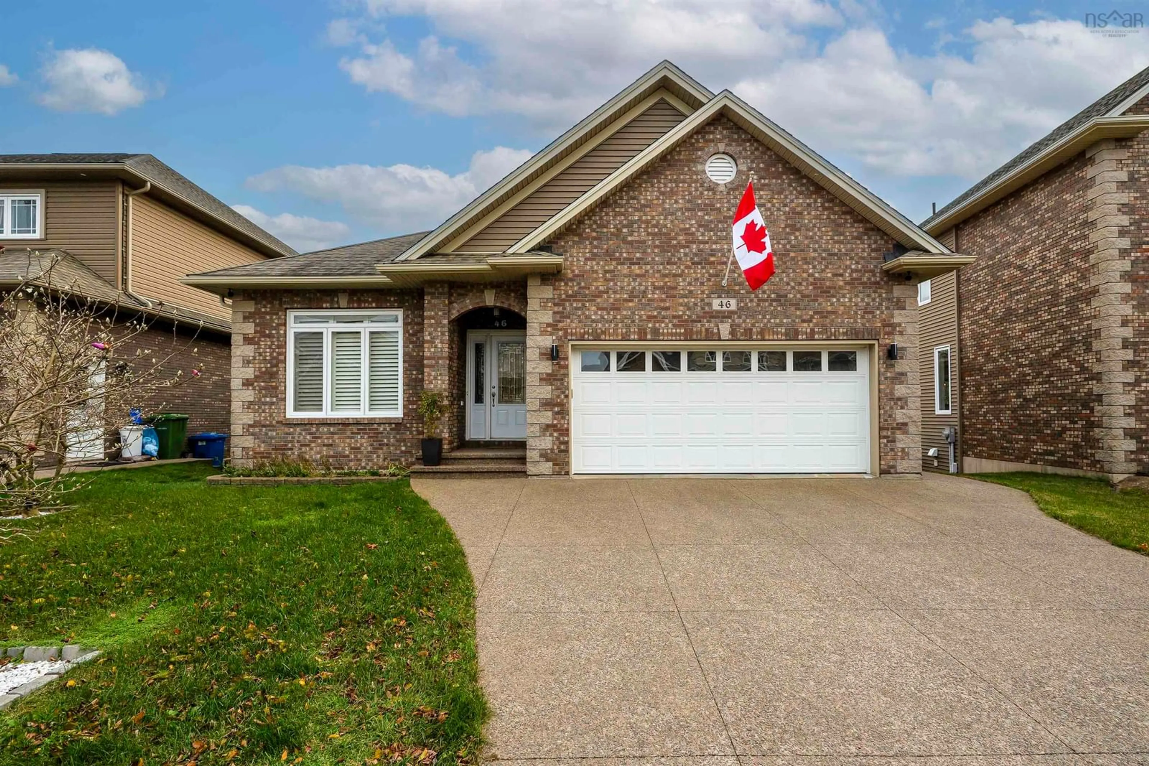 Frontside or backside of a home, the street view for 46 Sedgewick Pl, Bedford South Nova Scotia B4A 0G5