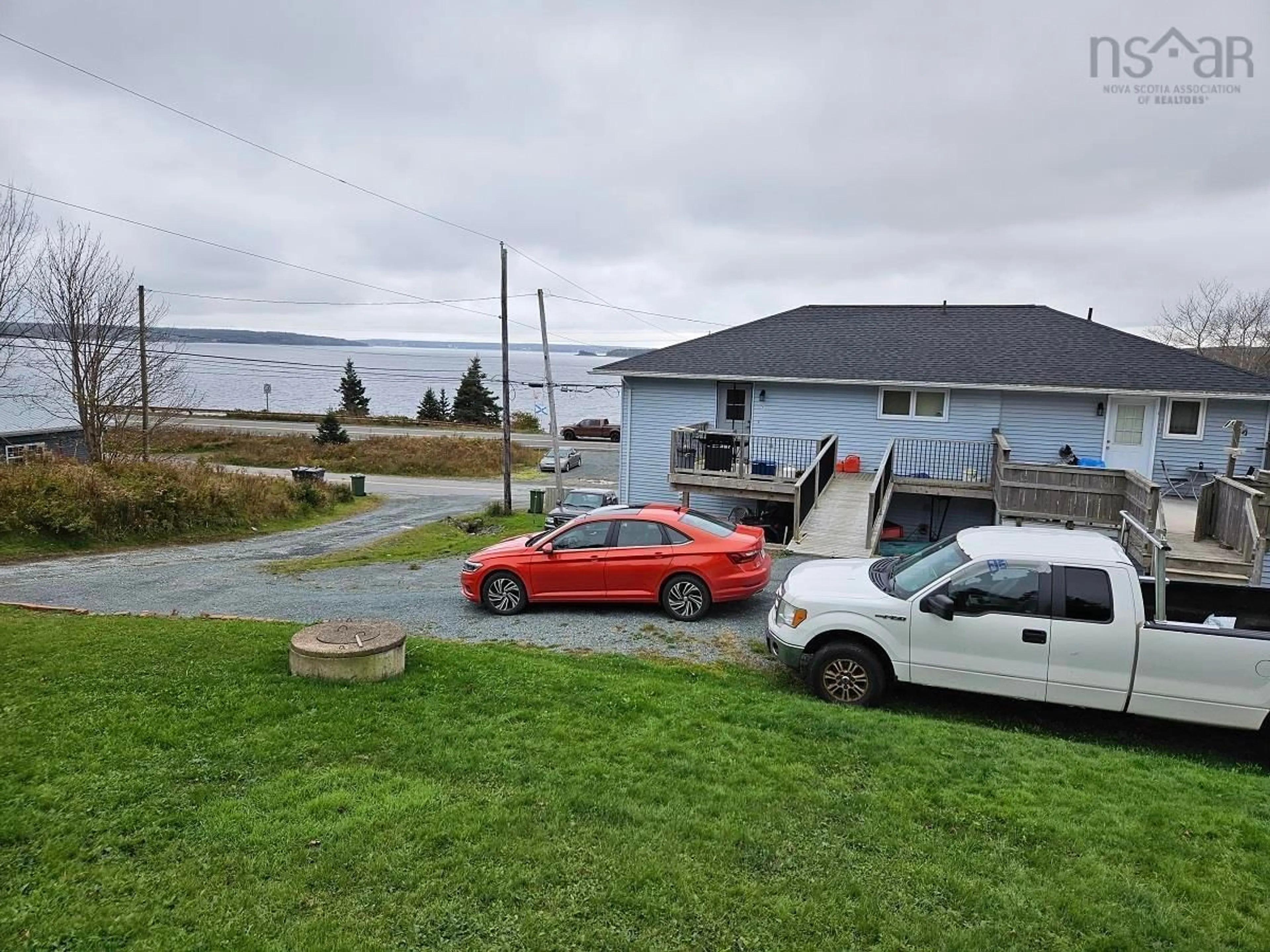 Frontside or backside of a home, the street view for 9 Harbourview Inn Loop, Salmon River Bridge Nova Scotia B0J 1P0