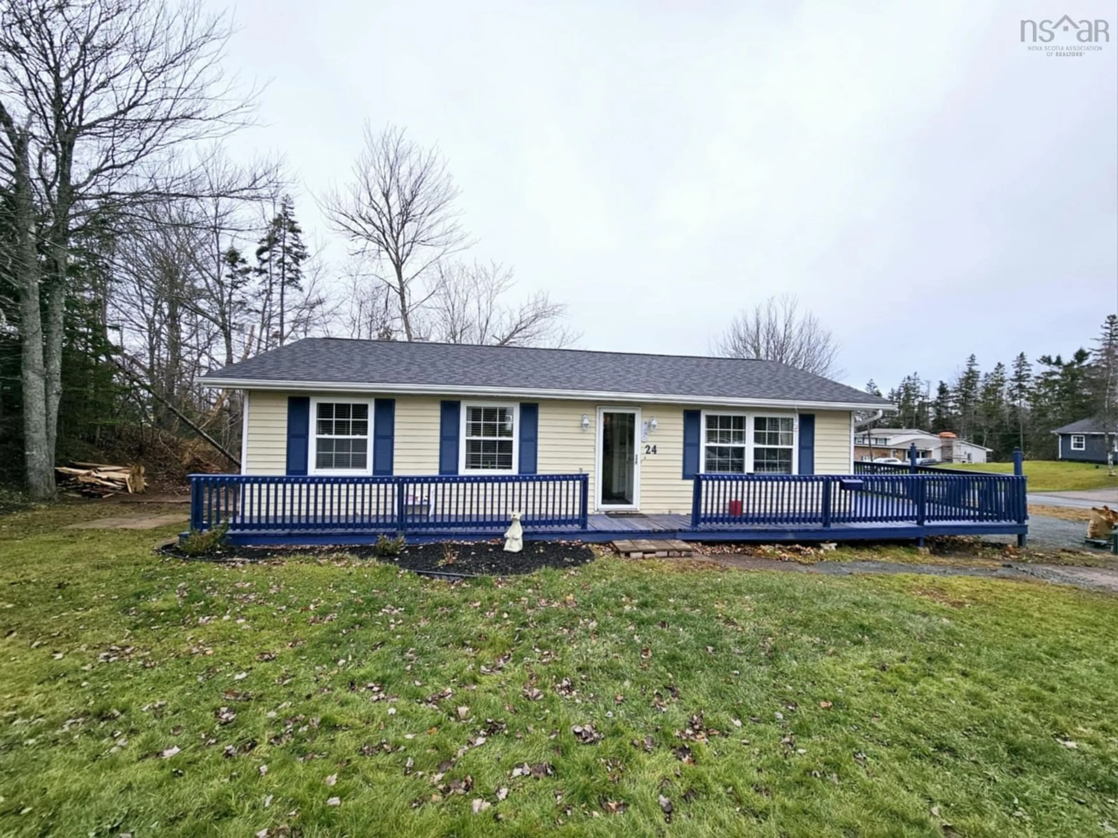 Frontside or backside of a home, cottage for 24 Montery Dr, Salmon River Nova Scotia B2N 5S4