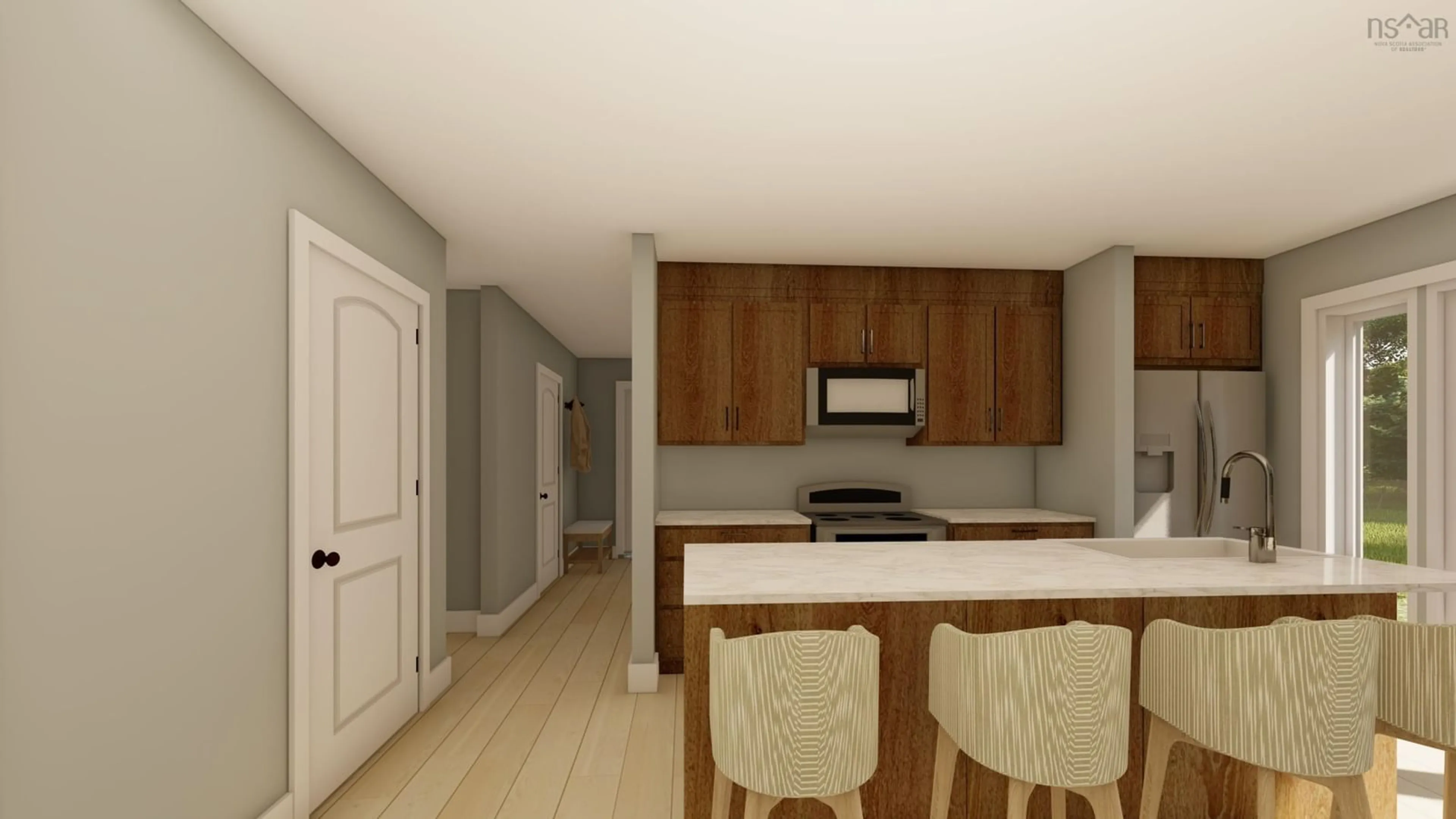 Open concept kitchen for Michaela Street #Lot 7, Pictou Nova Scotia B0K 1H0