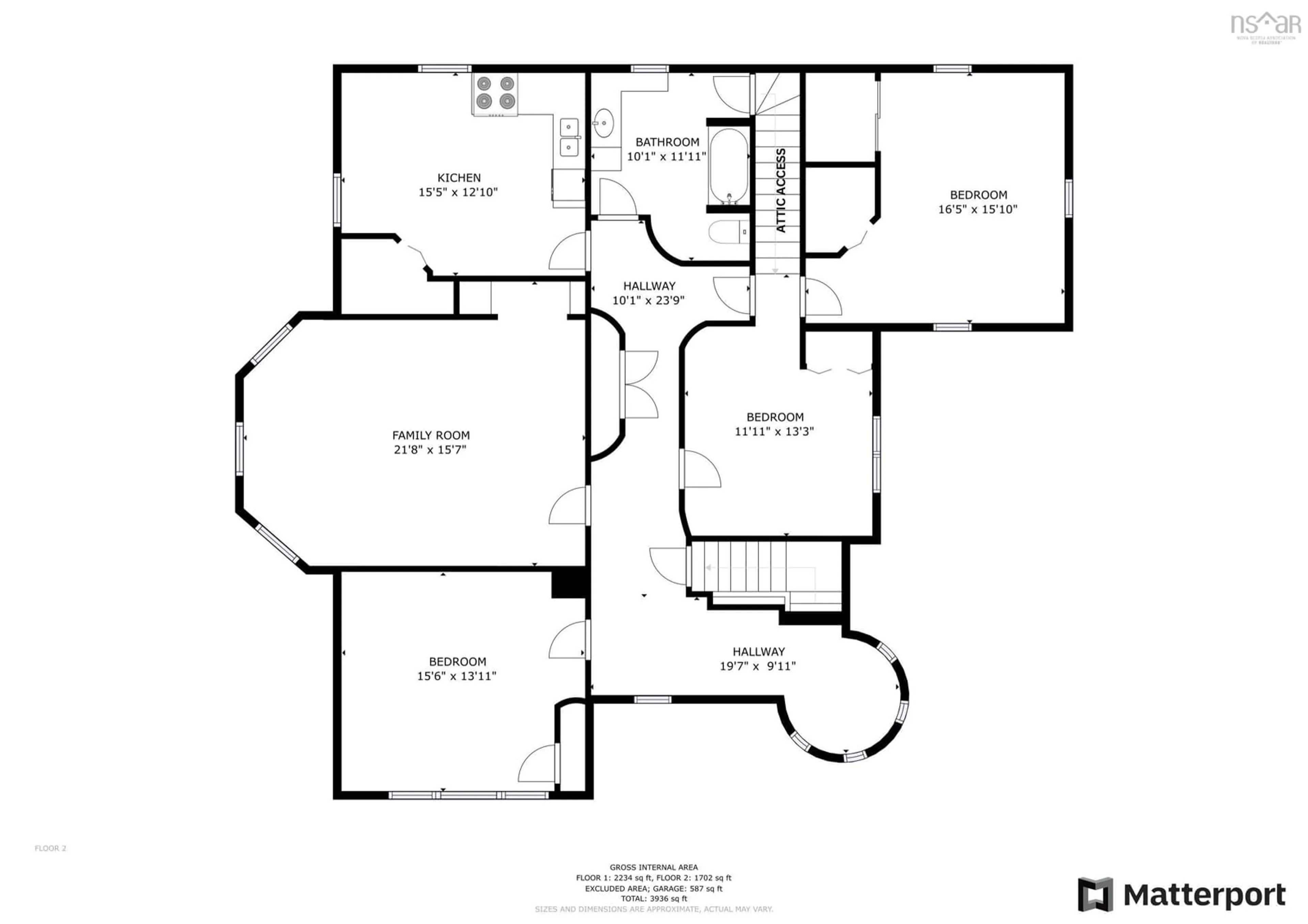 Floor plan for 204 Water St, Pugwash Nova Scotia B0K 1L0